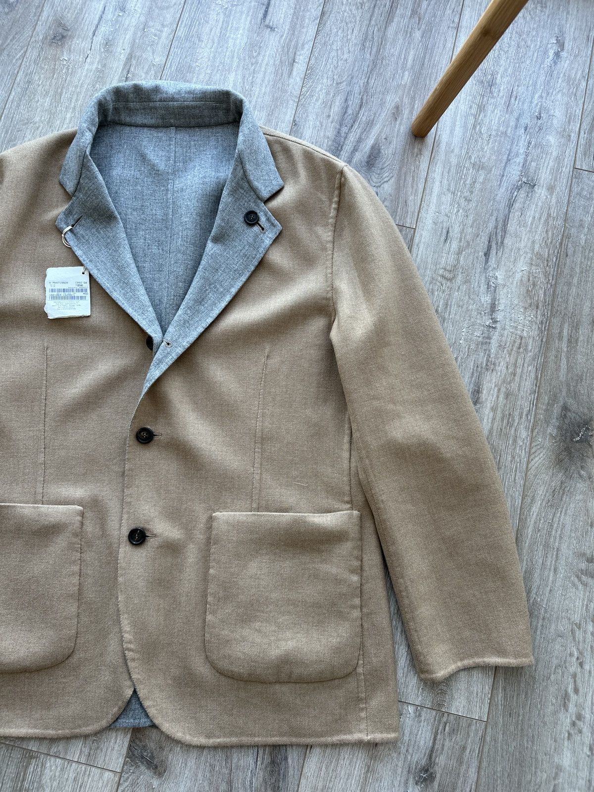 Brunello Cucinelli NWT RPR $5k Brunello Cucinelli Cashmere Reversible Jacket Size US M / EU 48-50 / 2 - 15 Thumbnail