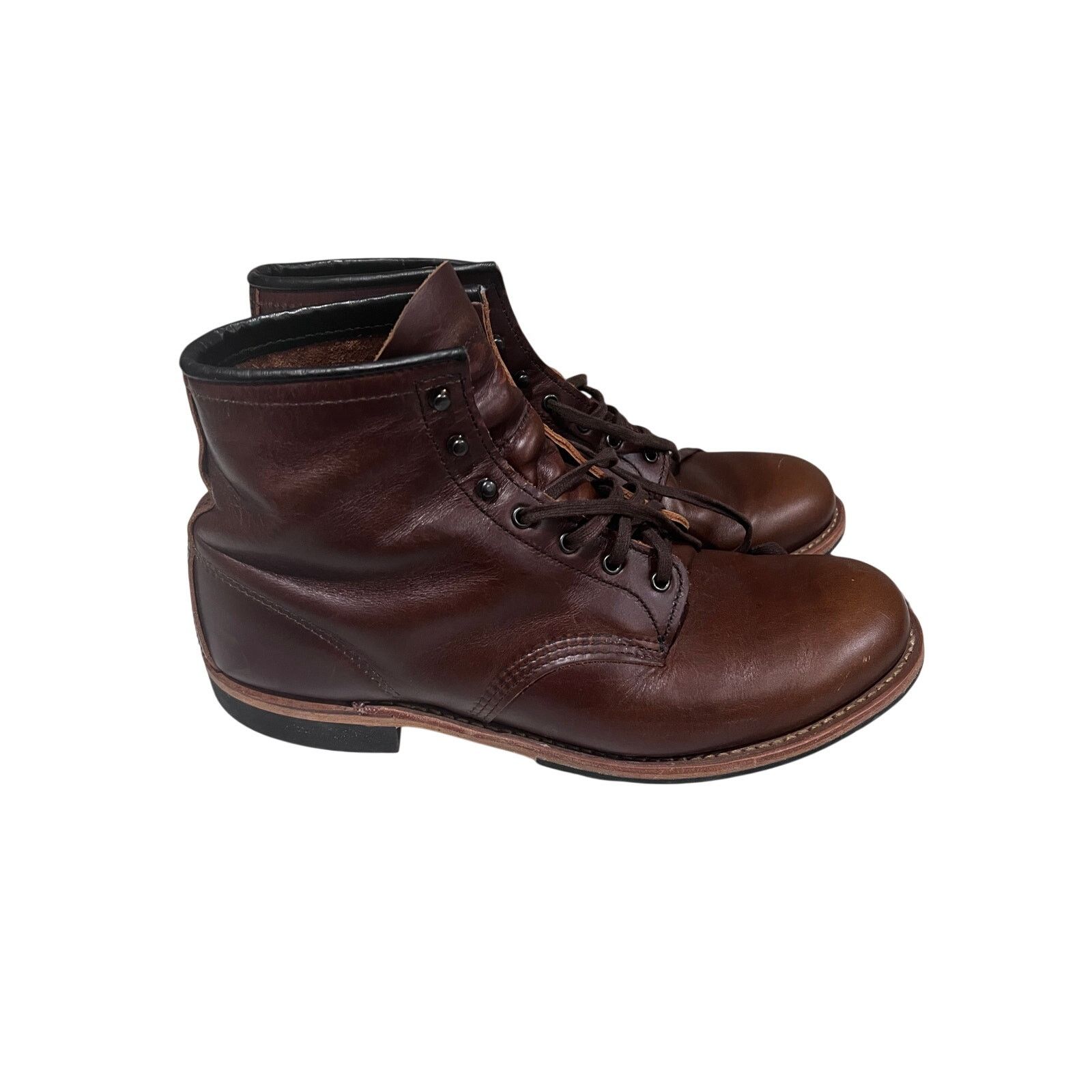 Red Wing Red Wing 9422 Boots Mens 12D Brown Leather Work Boots USA Size US 12 / EU 45 - 1 Thumbnail
