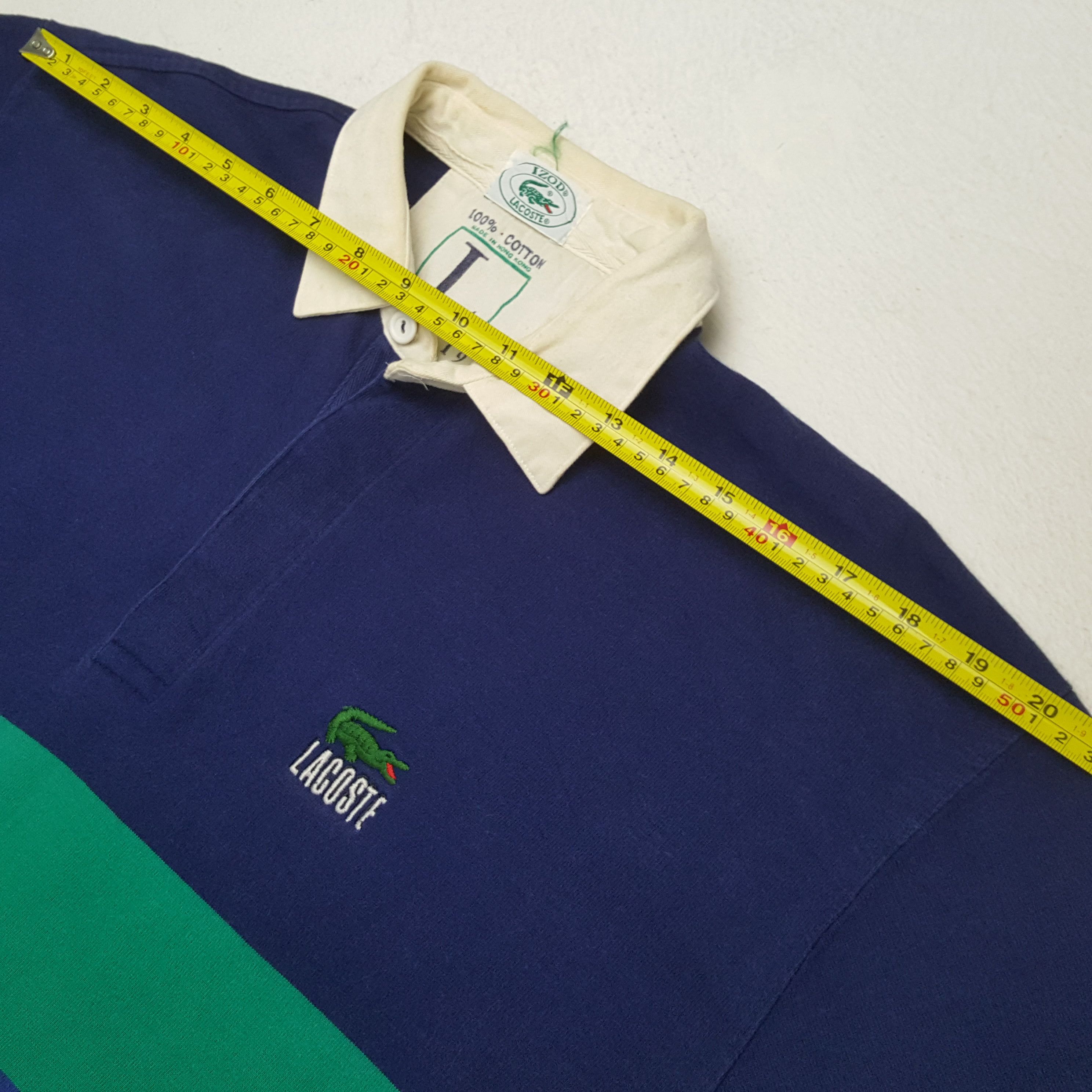 Lacoste Lacoste Nice Design Rugby Polos Style RR2 Size US L / EU 52-54 / 3 - 5 Thumbnail