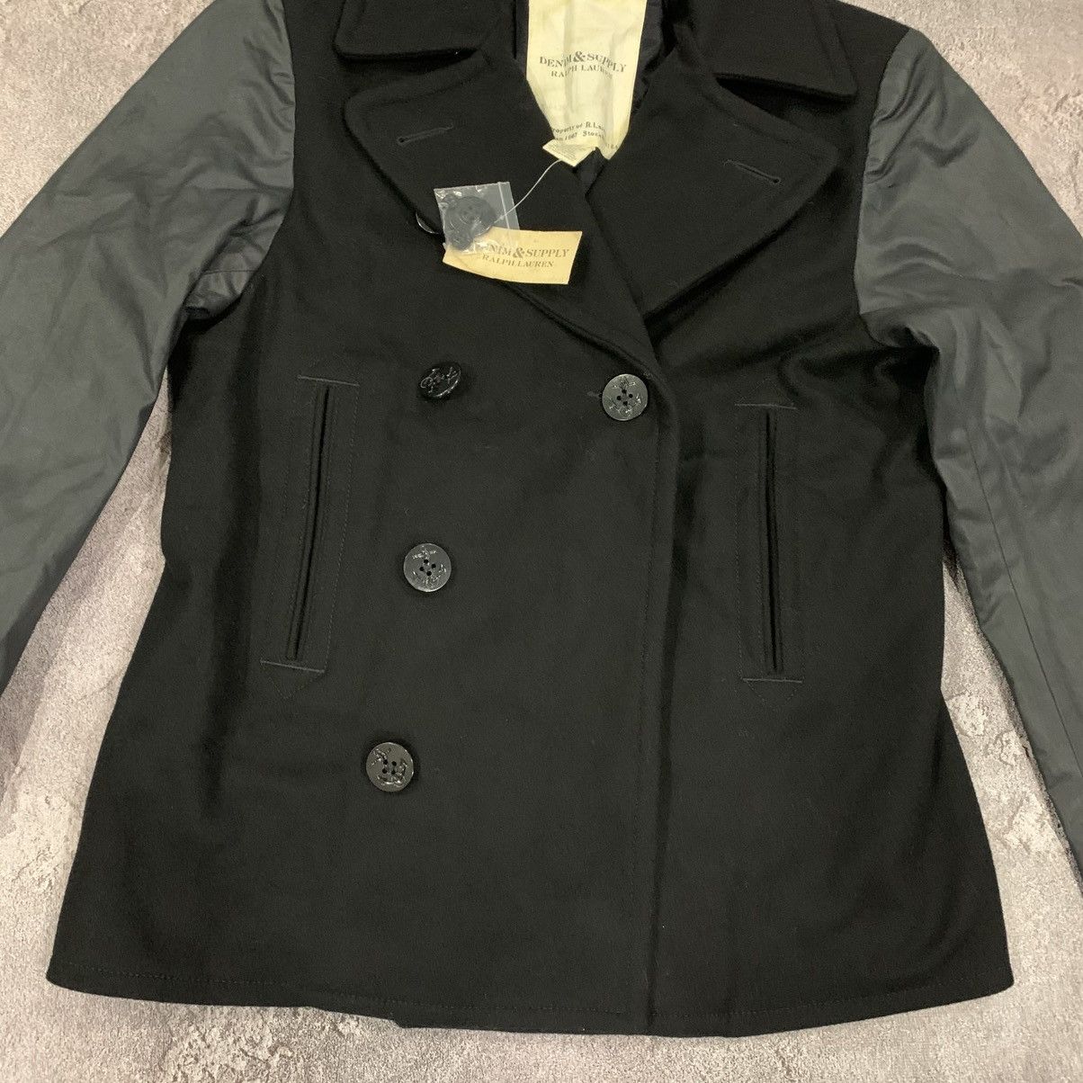 Polo Ralph Lauren Denim & Supply Ralph Lauren Jacket M Coat Wool Nylon Black Size US M / EU 48-50 / 2 - 7 Thumbnail
