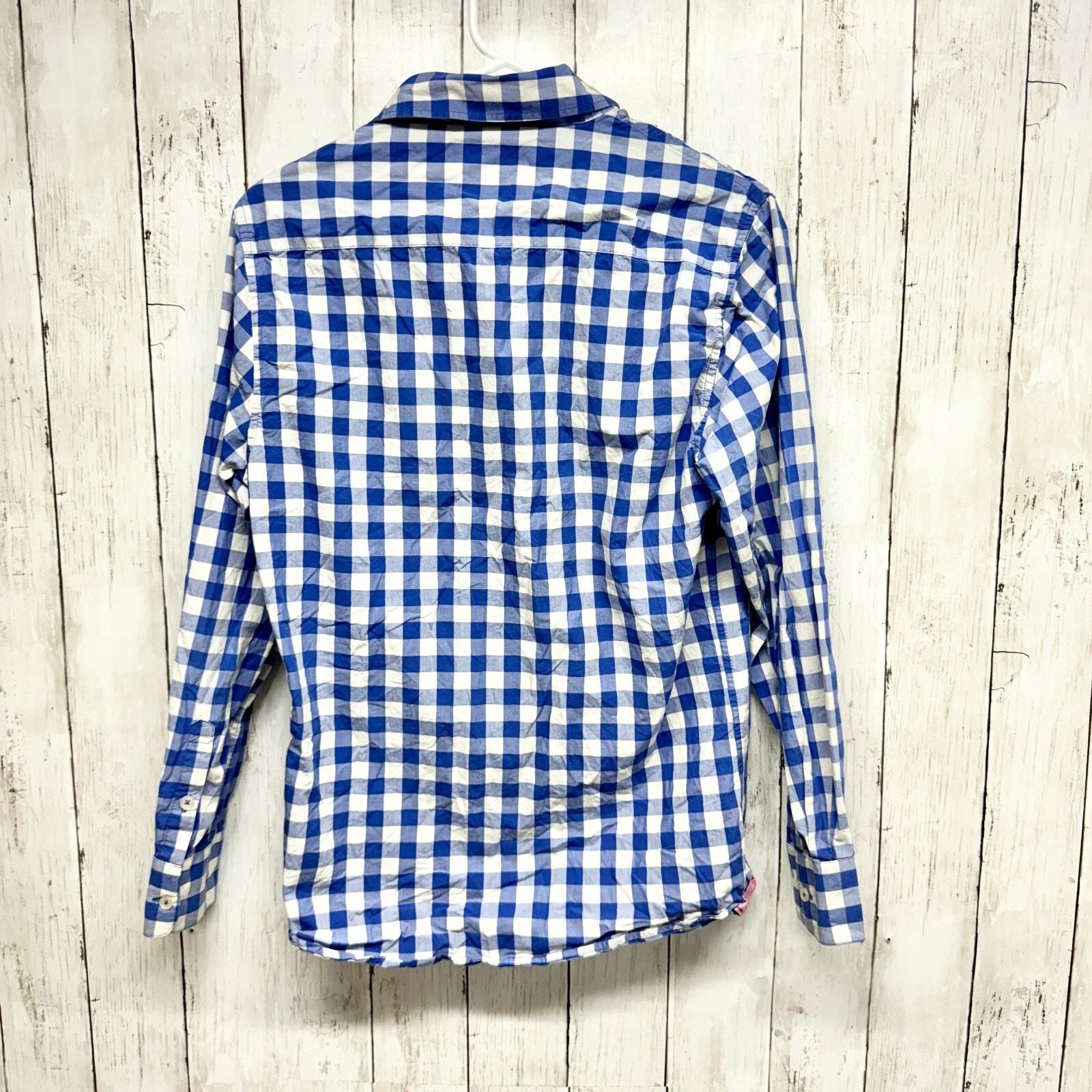 Other Johnnie-O Shirt M Hangin' Out Button Down Shirt Blue Plaid Size US M / EU 48-50 / 2 - 5 Thumbnail