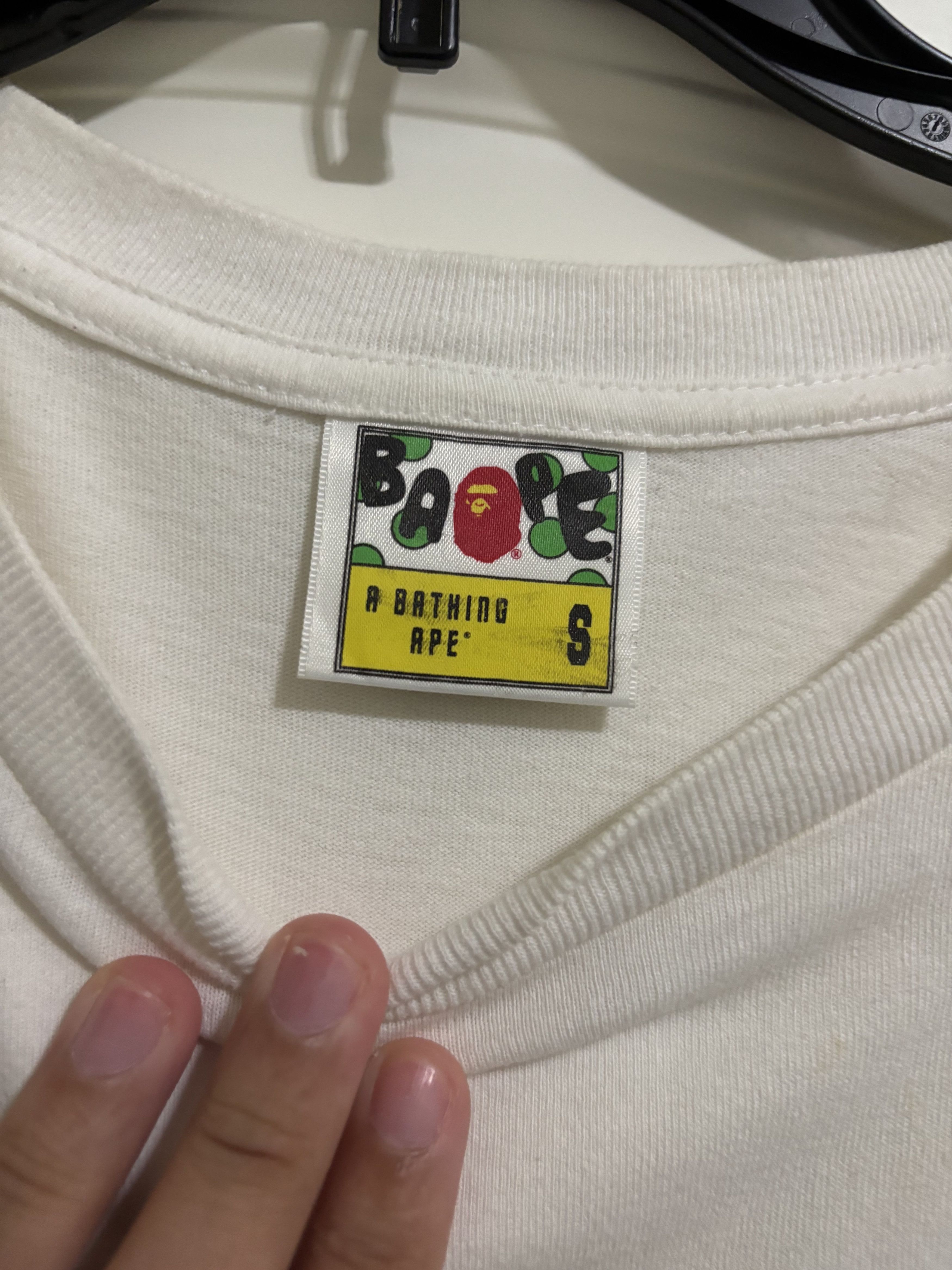 Bape bape name tee Size US S / EU 44-46 / 1 - 3 Thumbnail