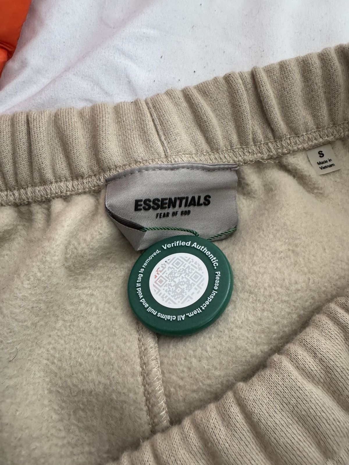 Essentials Beige Essential Logo Pants Size US 36 / EU 52 - 3 Thumbnail