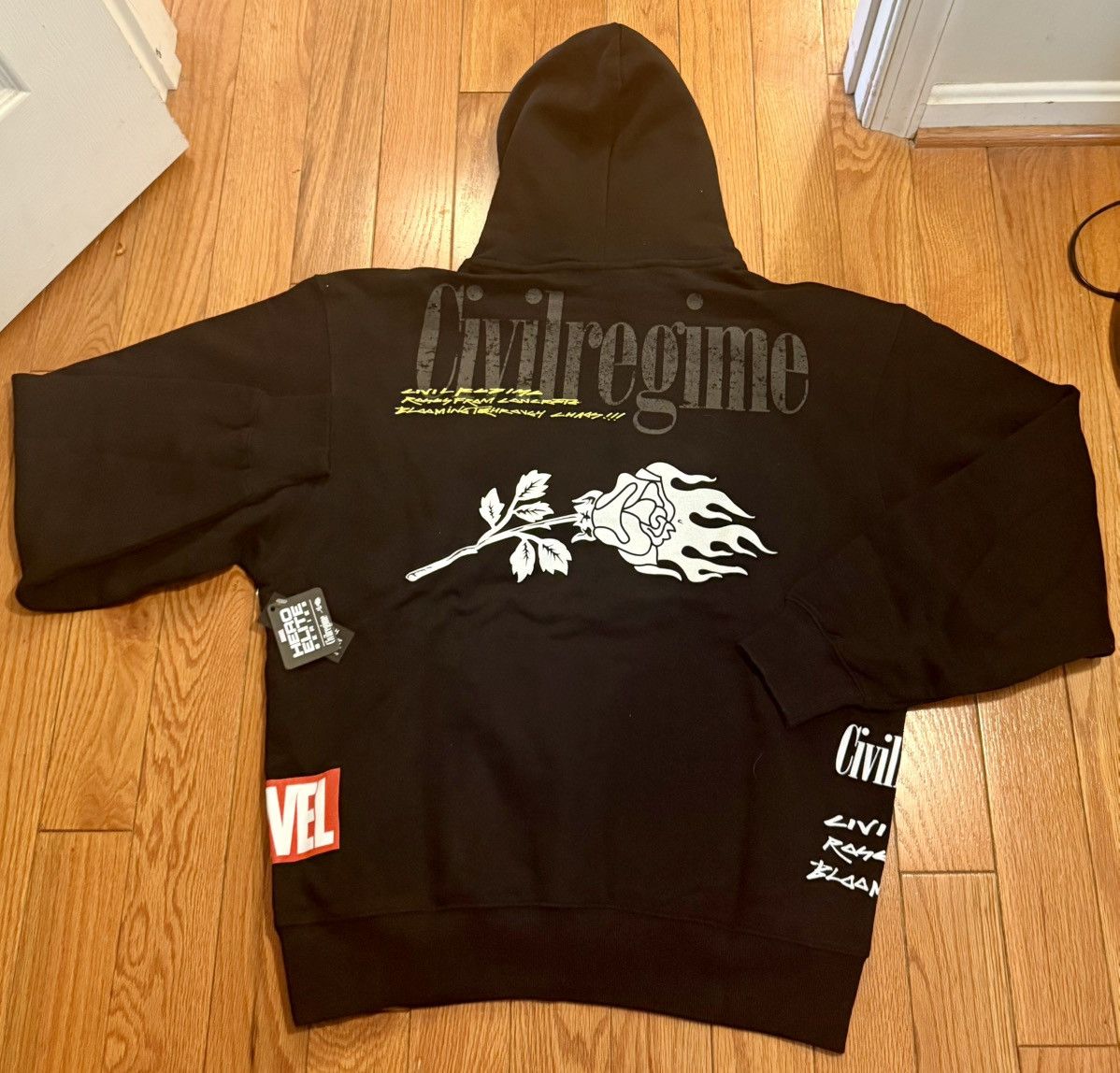 Civil Regime × Marvel Comics Marvel x Civil Regime - Large Wolverine Logan - Black Size US L / EU 52-54 / 3 - 2 Thumbnail