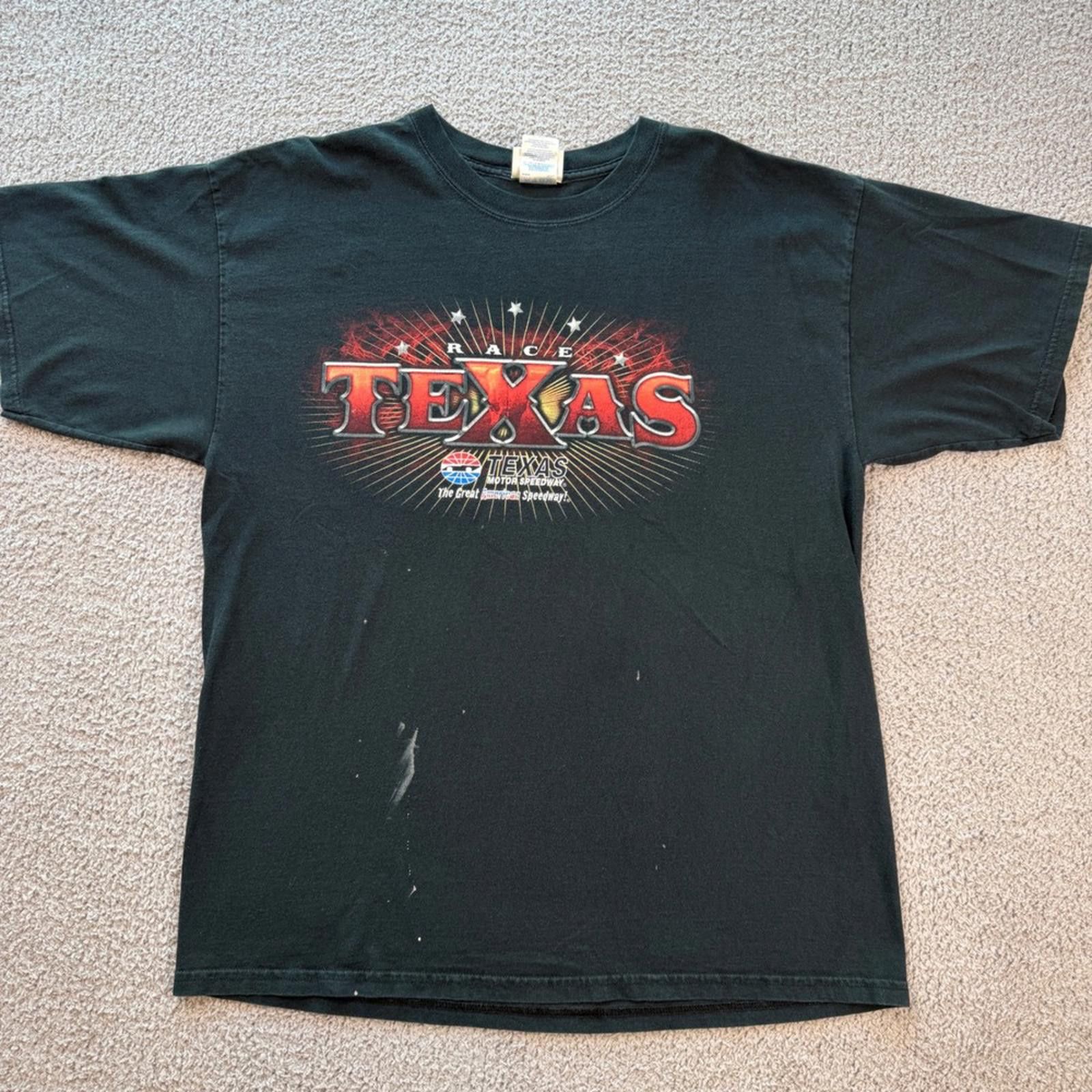 Chase Authentics Vintage 2005 Texas Motor Speedway NASCAR Racing T Shirt XL Size US XL / EU 56 / 4 - 1 Thumbnail