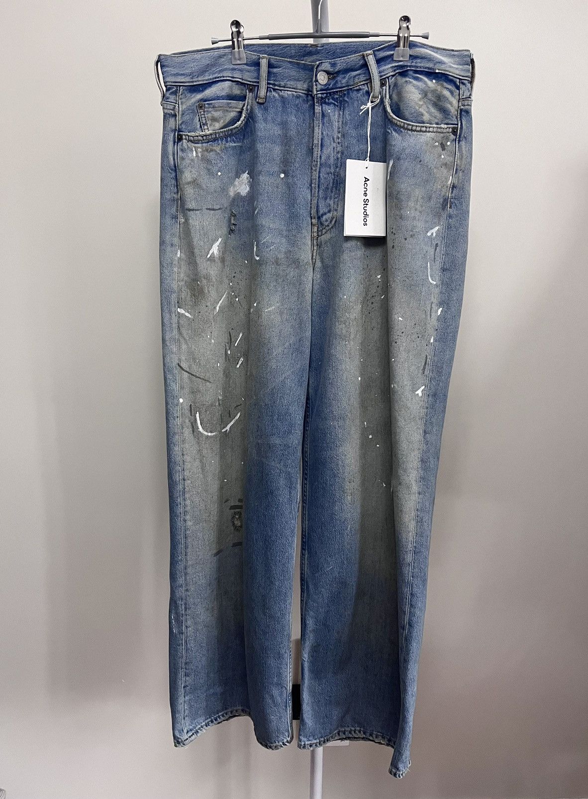 Pre-owned Acne Studios 1981m Pants In Blue