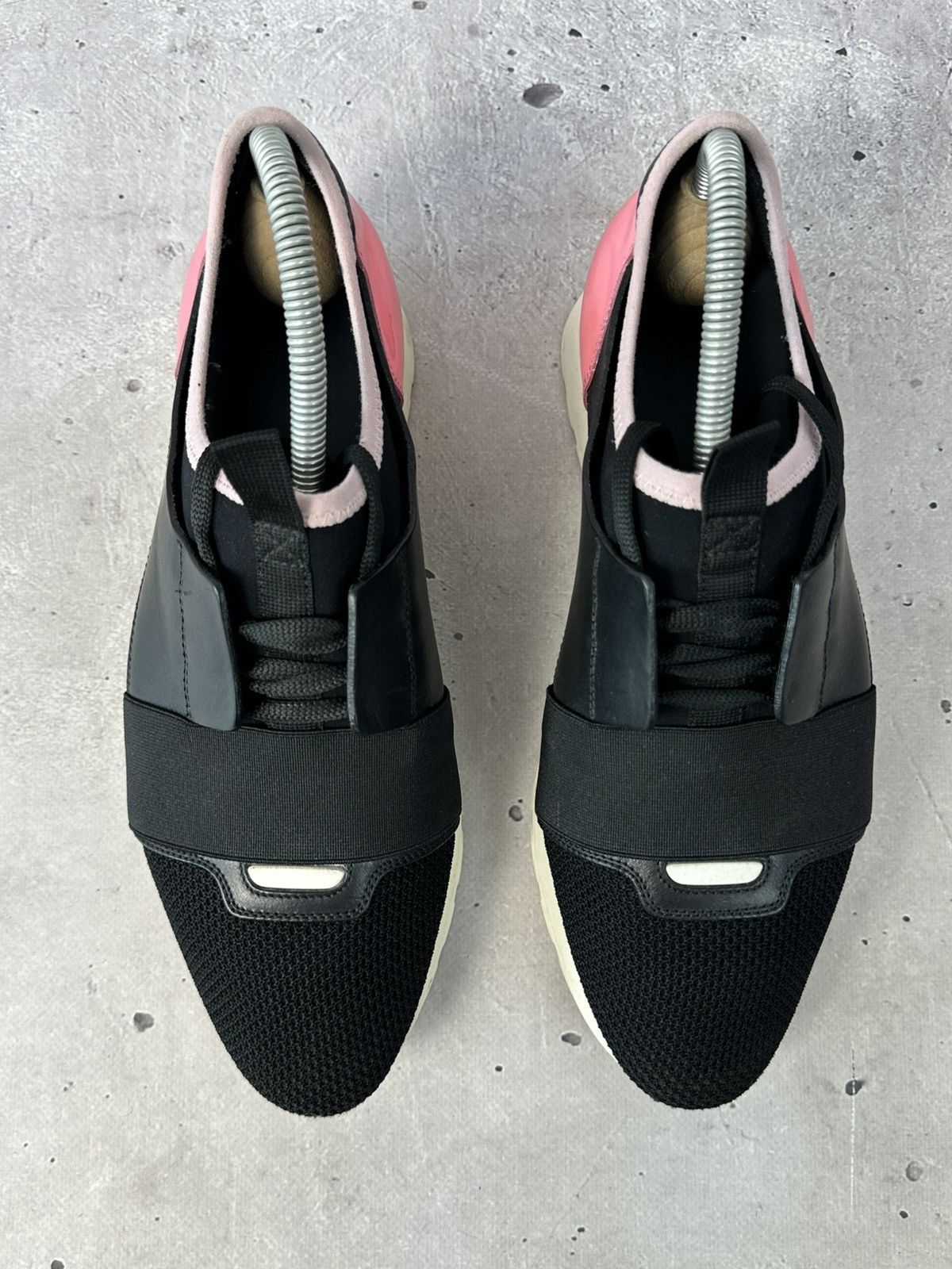 Balenciaga Balenciaga Race Runner Leather Mesh Women’s Sneaker Size US 10 / IT 40 - 3 Thumbnail