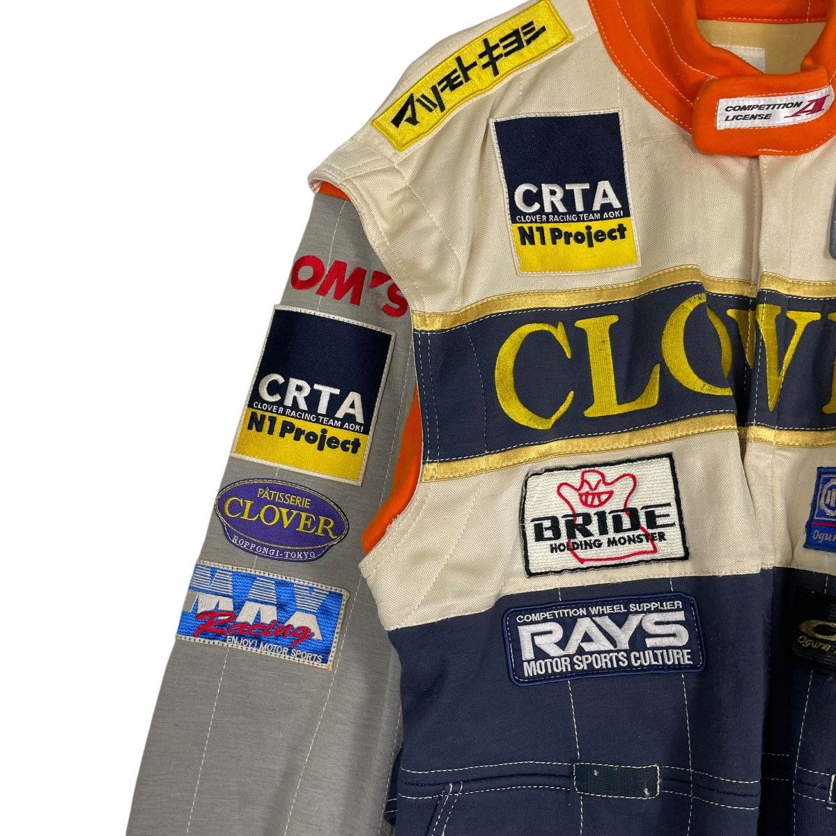 Japanese Brand × Toms 💥TOM RACING CLOVER DRIVER JUMPSUIT JAPAN Size US 38 / EU 54 - 13 Thumbnail