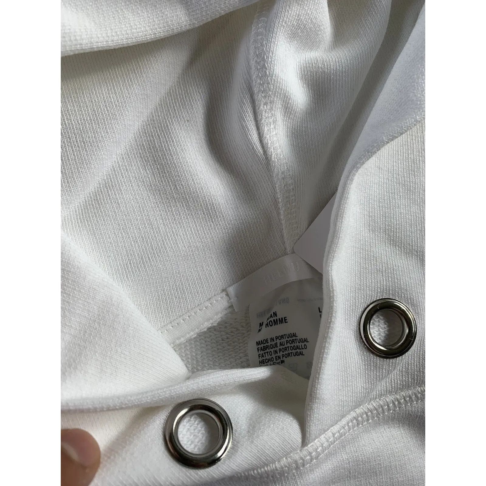 Helmut Lang Standard Hoodie “In Lang We Trust” Size US S / EU 44-46 / 1 - 7 Thumbnail