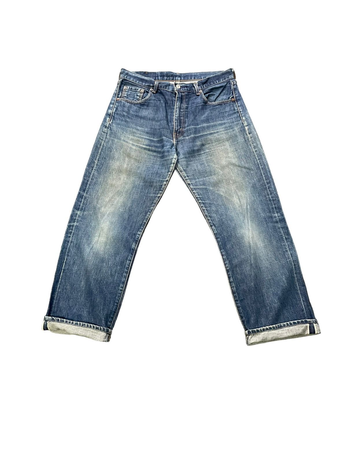 Vintage Levis 502 E Selvedge Denim