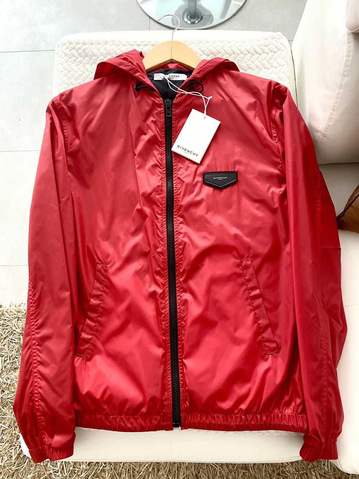 Givenchy BRAND NEW Bright Red Givenchy Light Jacket with TAGS ON Size US S / EU 44-46 / 1 - 2 Thumbnail
