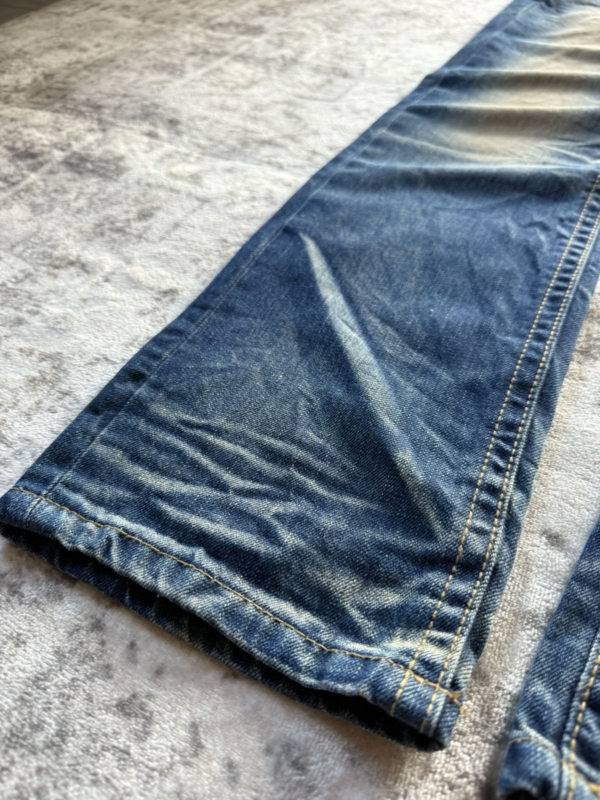 Hysteric Glamour × Playboy Yoshitomo Lolita Embellished Studded Shadow Wash Jeans Size US 29 - 13 Thumbnail