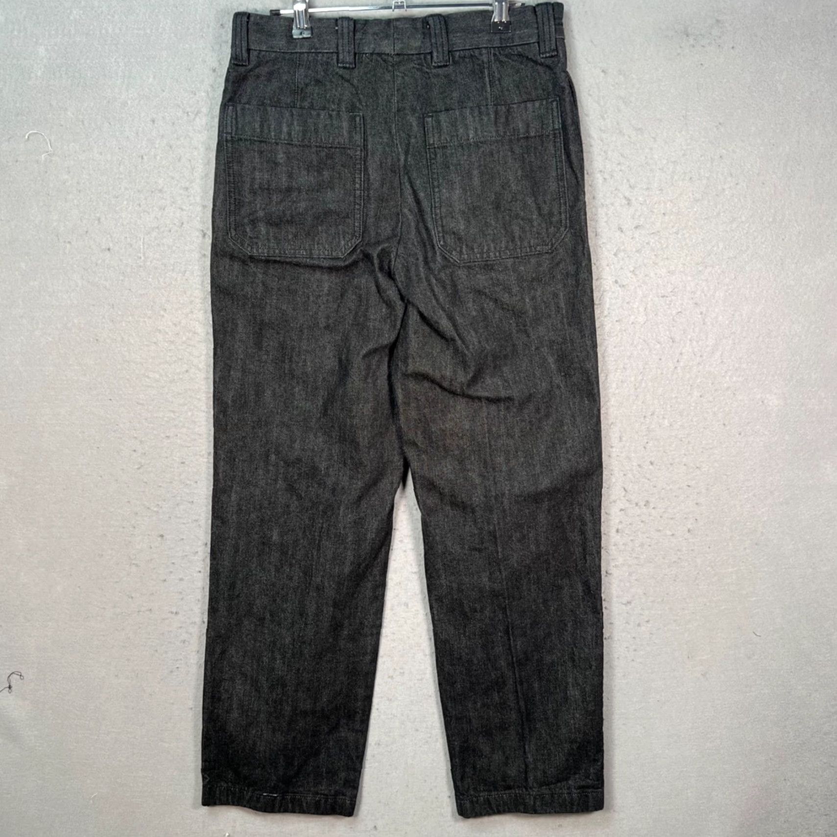 Uniqlo Uniqlo Mens Denim Cotton Straight Leg Jeans 29x30 Black Adults Men Size 29 30 Inseam 30in Cotton Denim Size US 29 - 2 Thumbnail