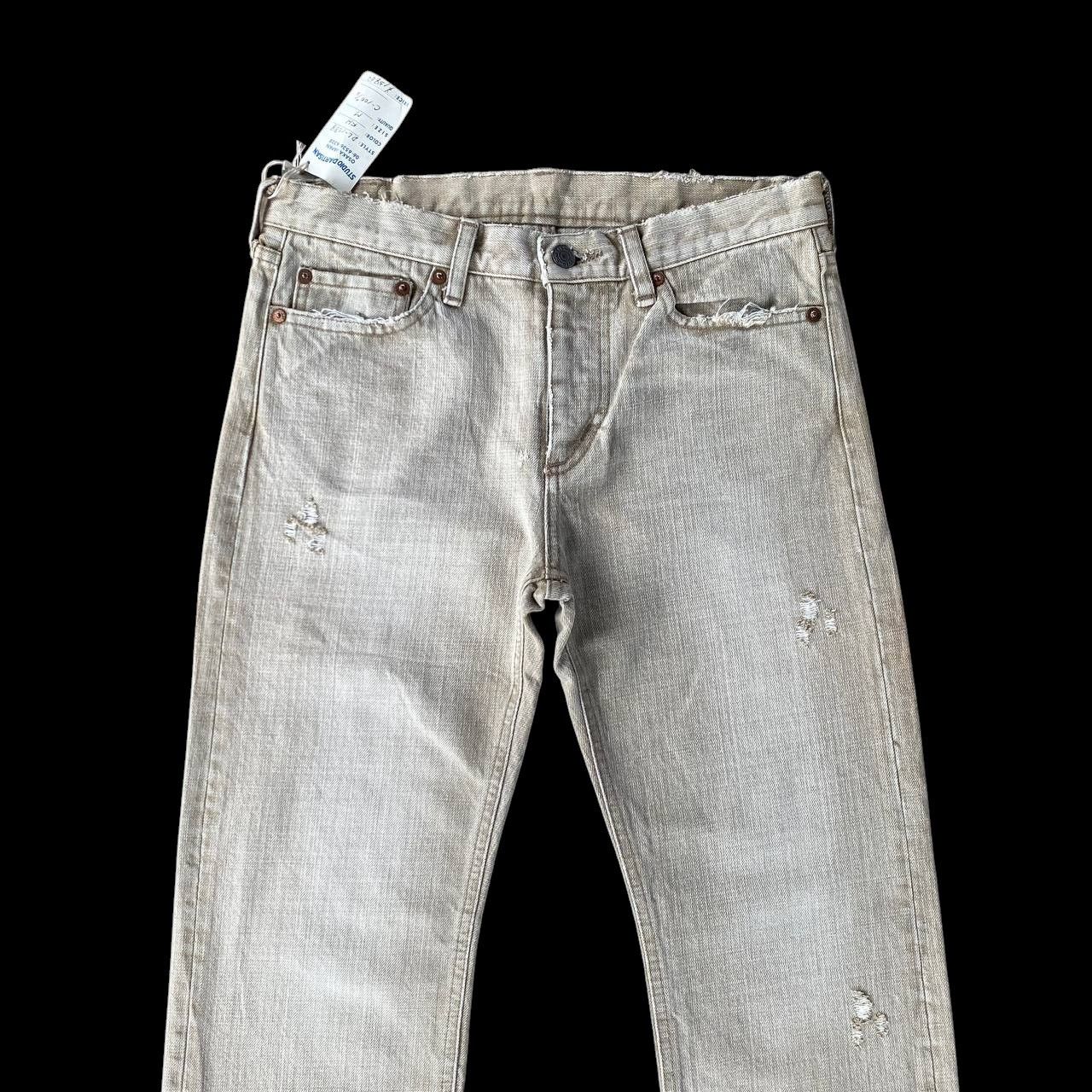Studio D'Artisan VINTAGE STUDIO DARTISAN PRISONER DENIM DISTRESSED W28 Size US 28 / EU 44 - 6 Thumbnail