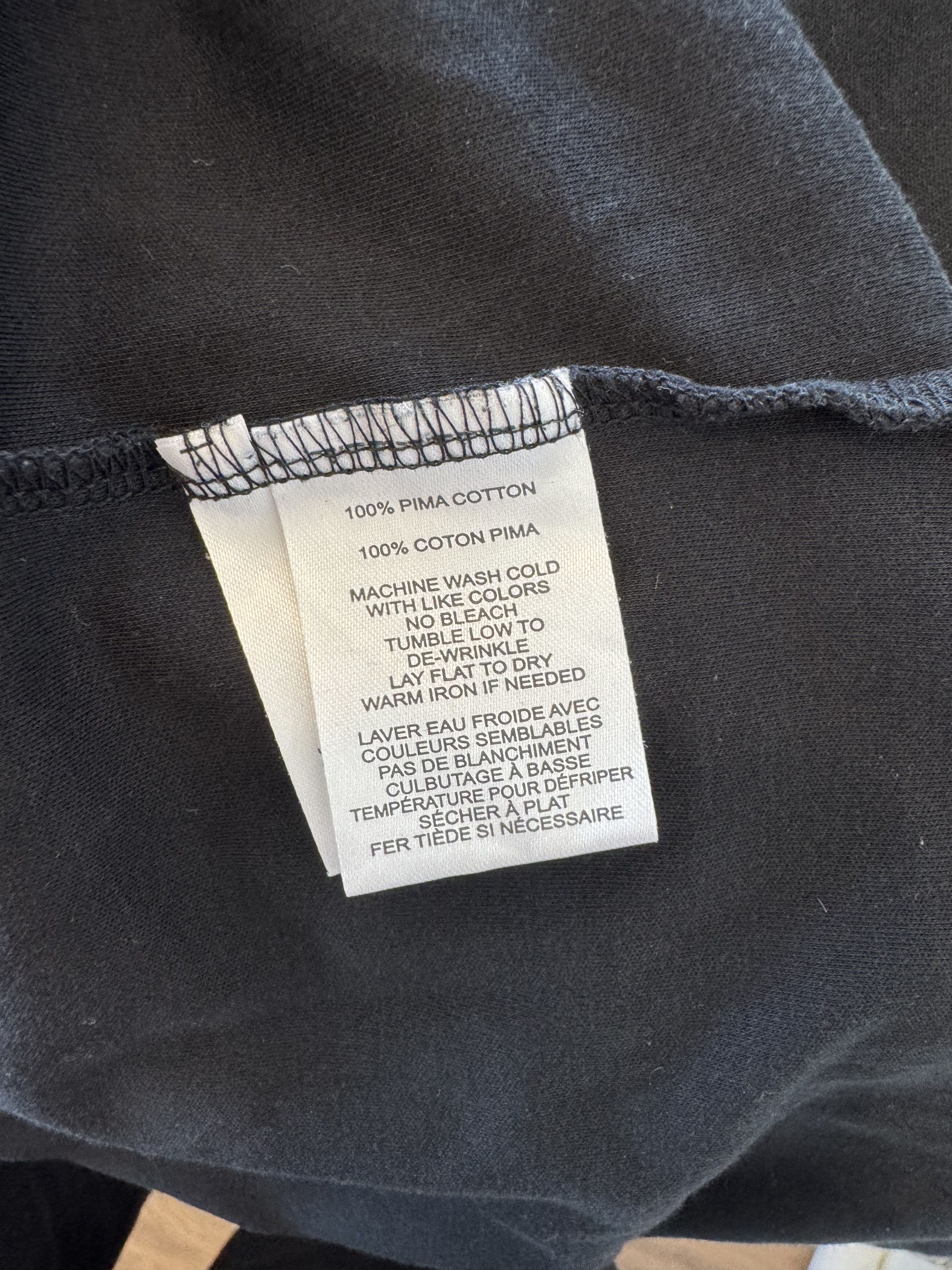 Robert Barakett Black Tee Size US XL / EU 56 / 4 - 4 Thumbnail