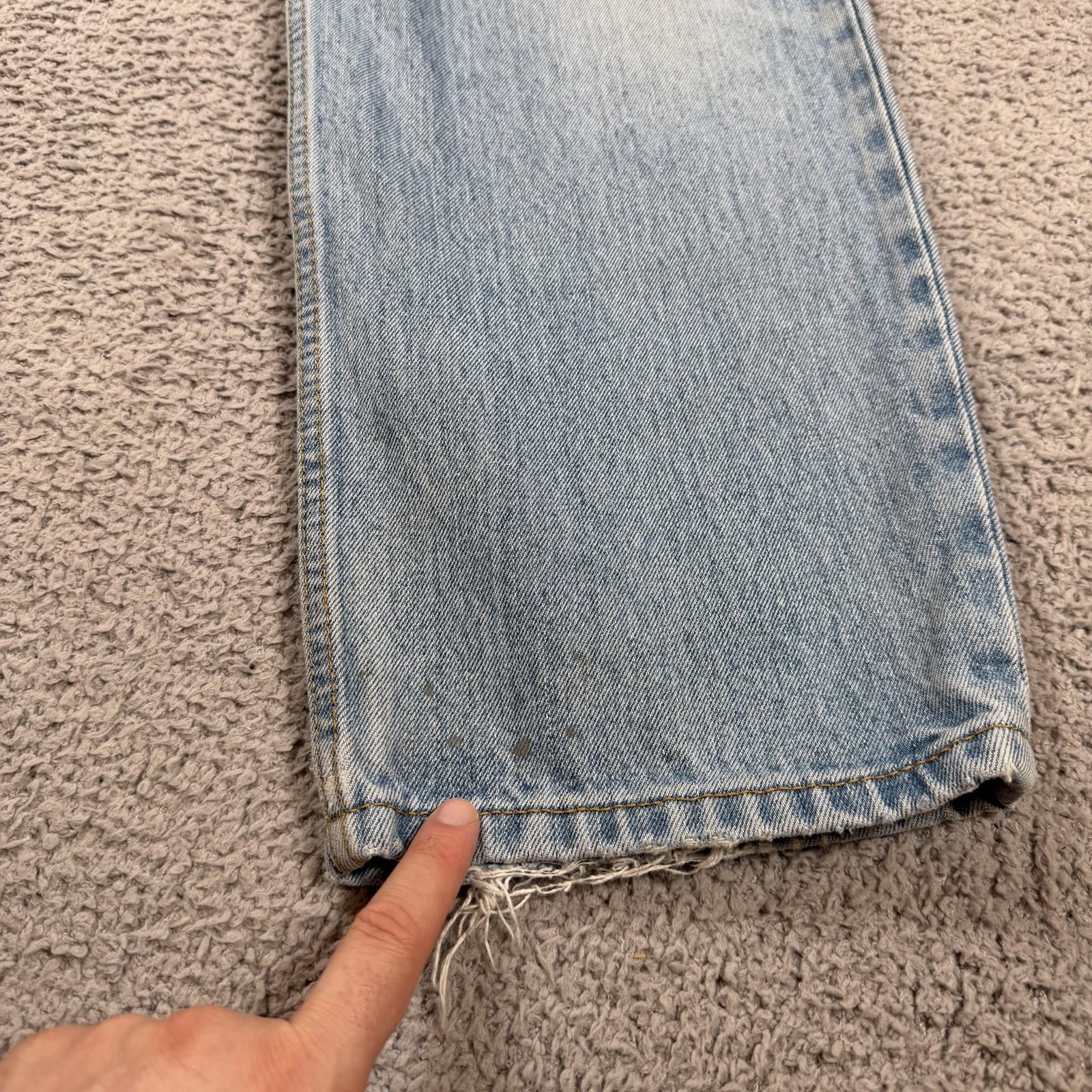 Levi's Levis 550 Relaxed Fit Jeans 34x29 Light Wash Distressed Size US 34 / EU 50 - 7 Thumbnail