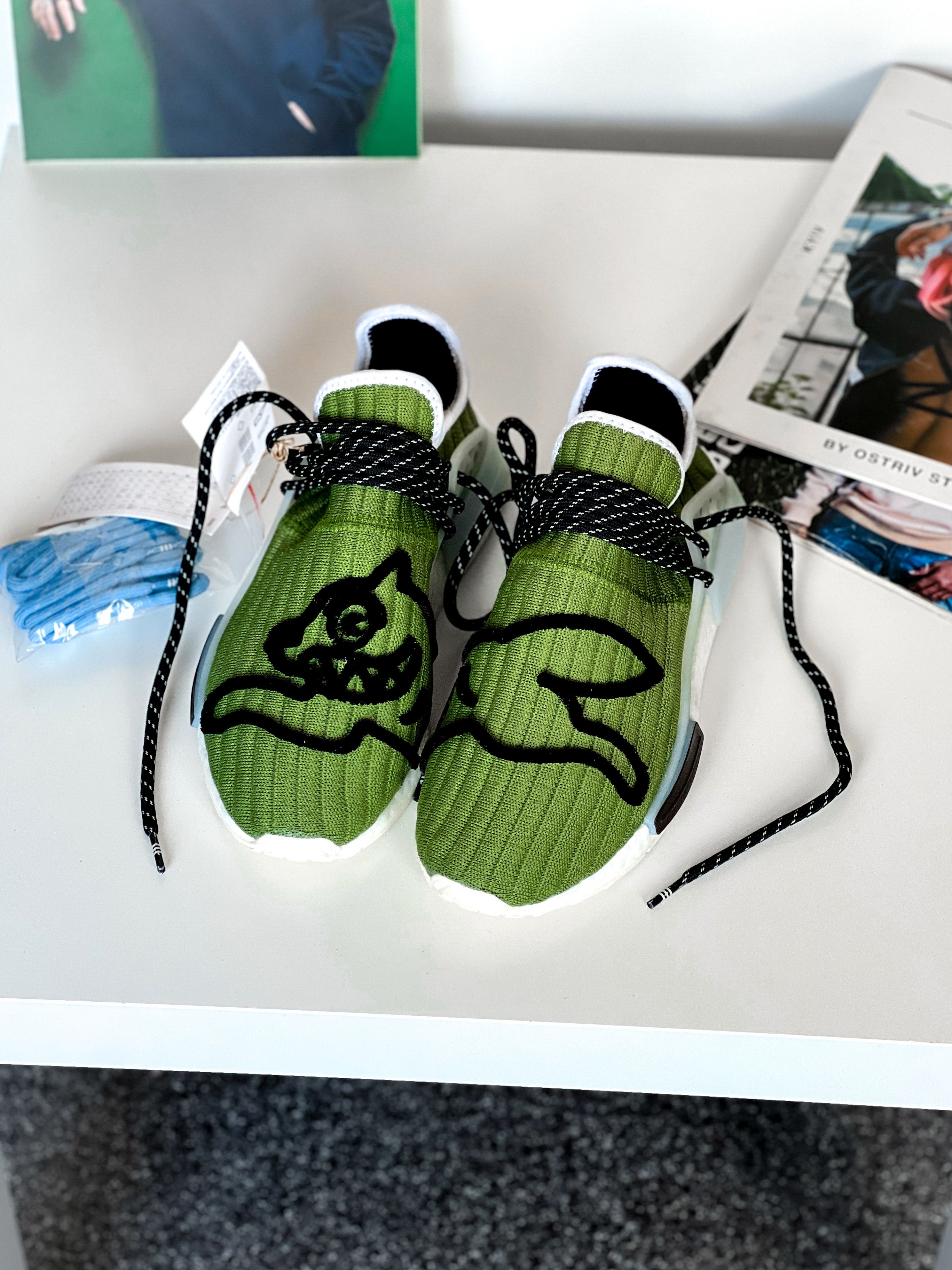 Adidas Adidas Hu NMD x Billionaire Boys Club "Running Dog" GZ1664 Size US 7 / EU 40 - 2 Thumbnail