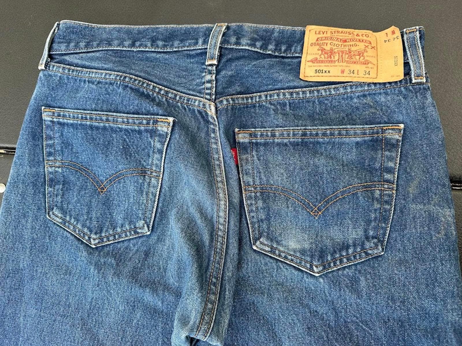 Other Levi’s 501XX Jeans 34x30 USA Classic Straight Size US 34 / EU 50 - 6 Thumbnail