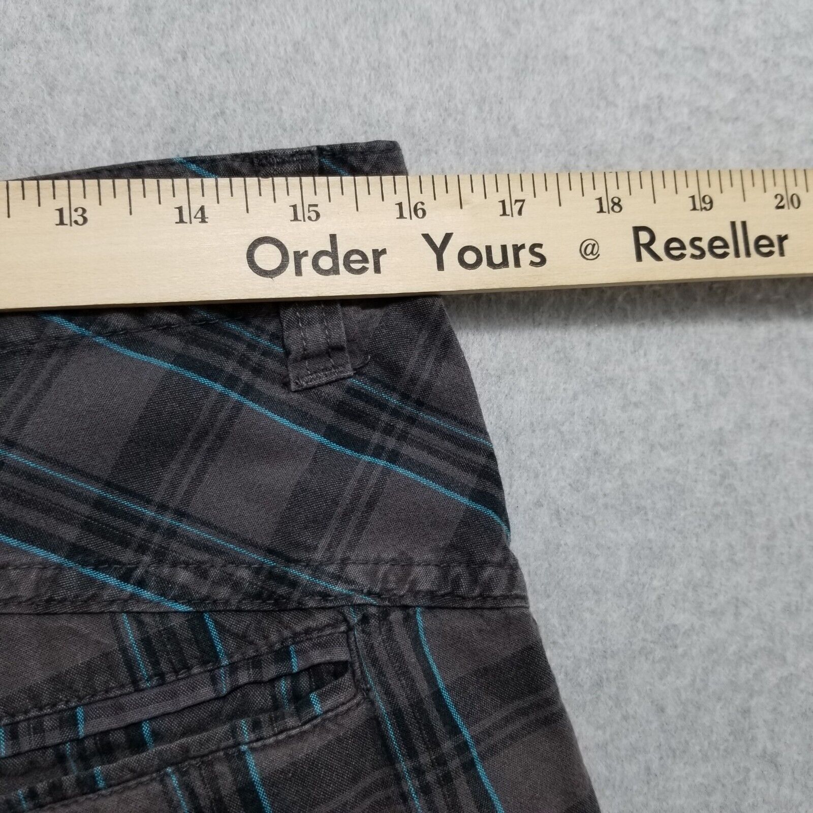 Point Zero Point Zero Shorts Mens 32 Plaid Casual Pockets Chino Outdoor Size US 32 / EU 48 - 9 Thumbnail