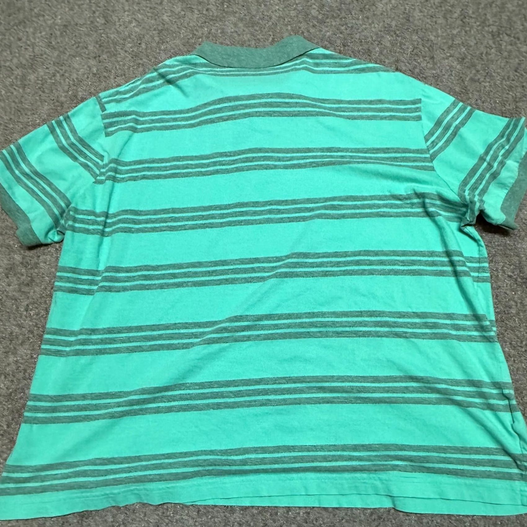 Lacoste Lacoste Polo Shirt Mens 9 Blue Striped Short Sleeve Cotton Blend Shirt Polo Casual Activewear Travel Mens Blue Striped 9 Size US M / EU 48-50 / 2 - 4 Thumbnail