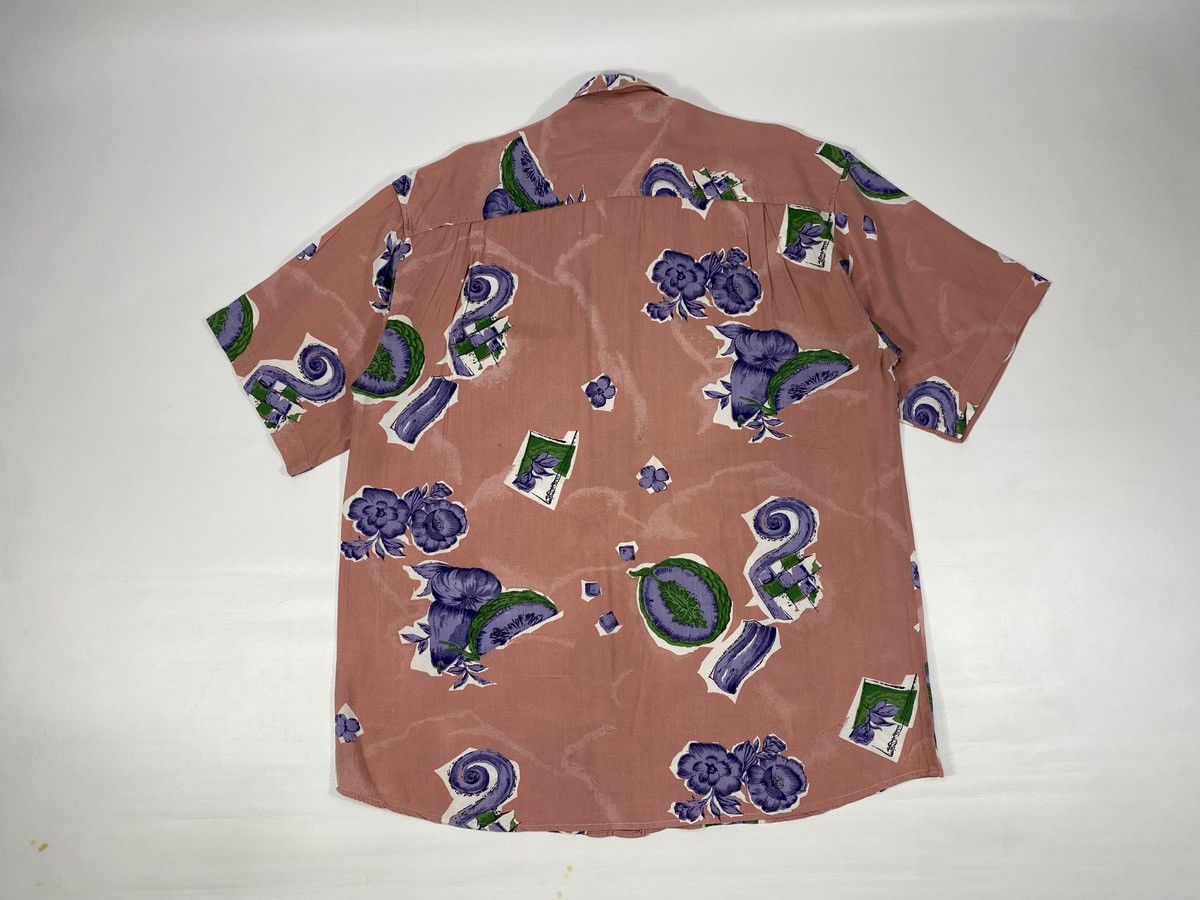 Vintage Vintage 70s 80s Crazy Abstract Hawaiian Festival Party Shirt Size US XL / EU 56 / 4 - 14 Thumbnail