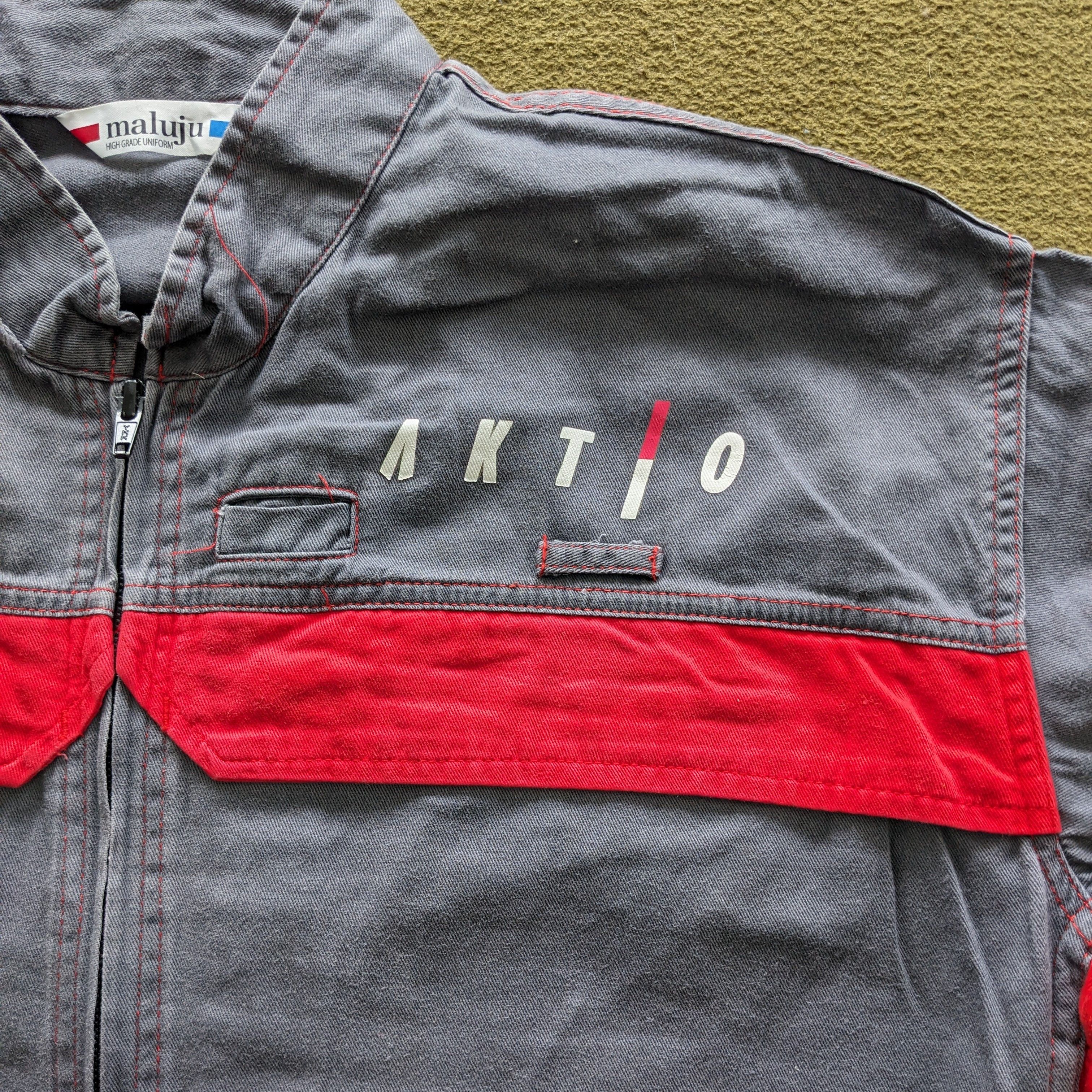 Japanese Brand Vintage AKITO Japanese Brand Coverall Workwear Jacket Size US M / EU 48-50 / 2 - 4 Thumbnail