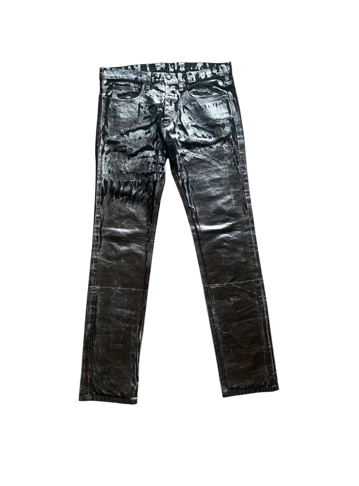 Neil Barrett Neil Barret 2005 Waxed Denim Size US 30 / EU 46 - 1 Thumbnail