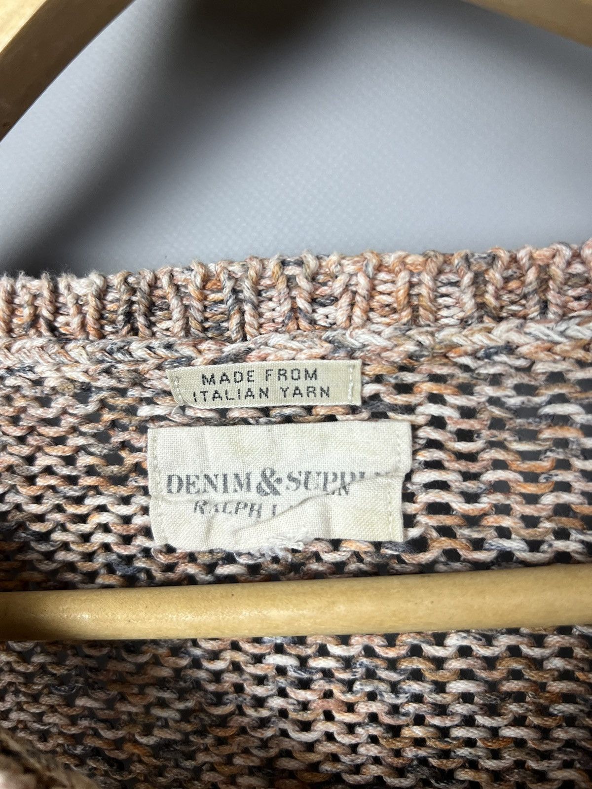 Denim & Supply Ralph Lauren S-M Denim Supply Ralph Lauren cropped sweater Italian yarn Size M / US 6-8 / IT 42-44 - 5 Thumbnail