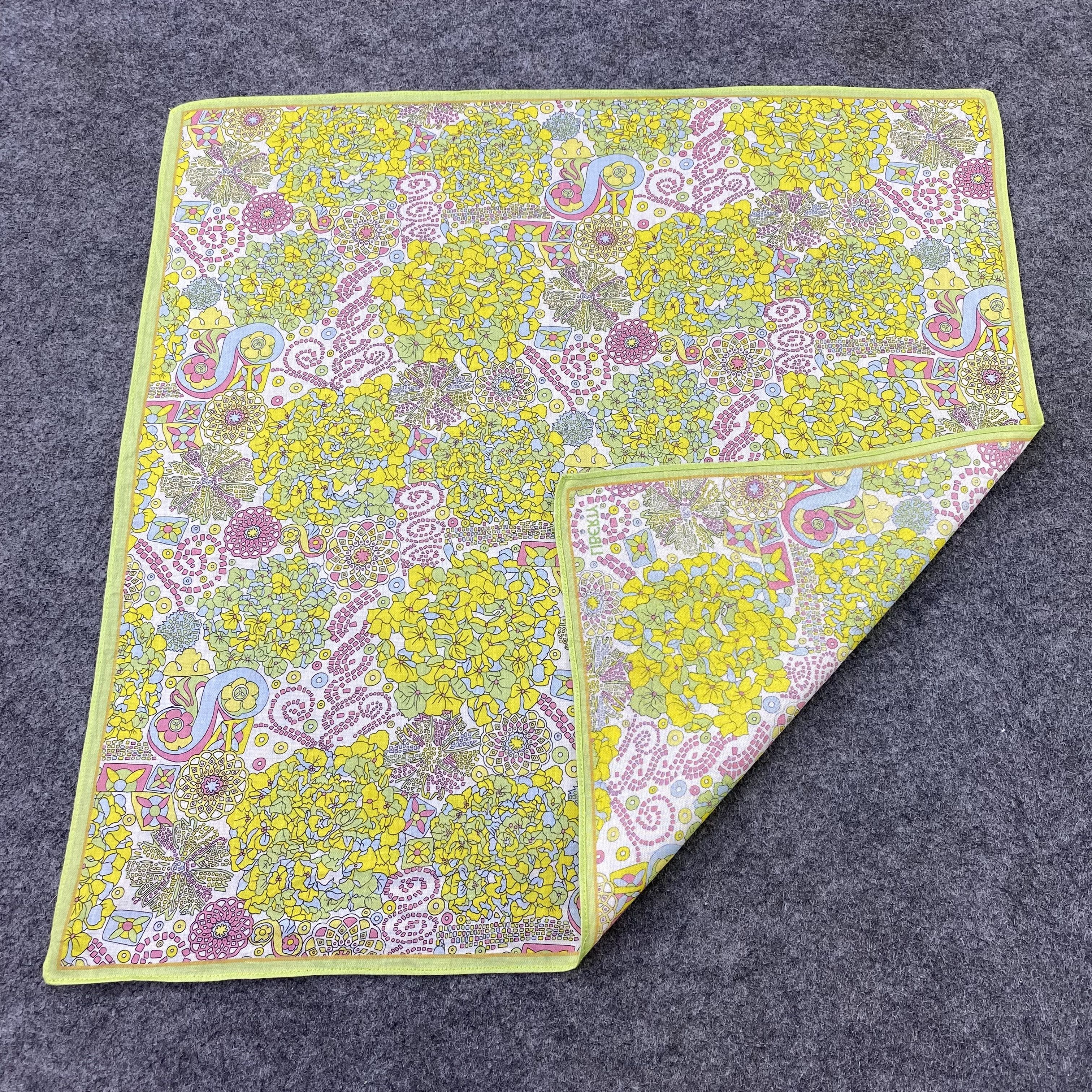 Liberty Liberty Handkerchief / Bandana / Neckerchief-B1338 Size ONE SIZE - 5 Thumbnail