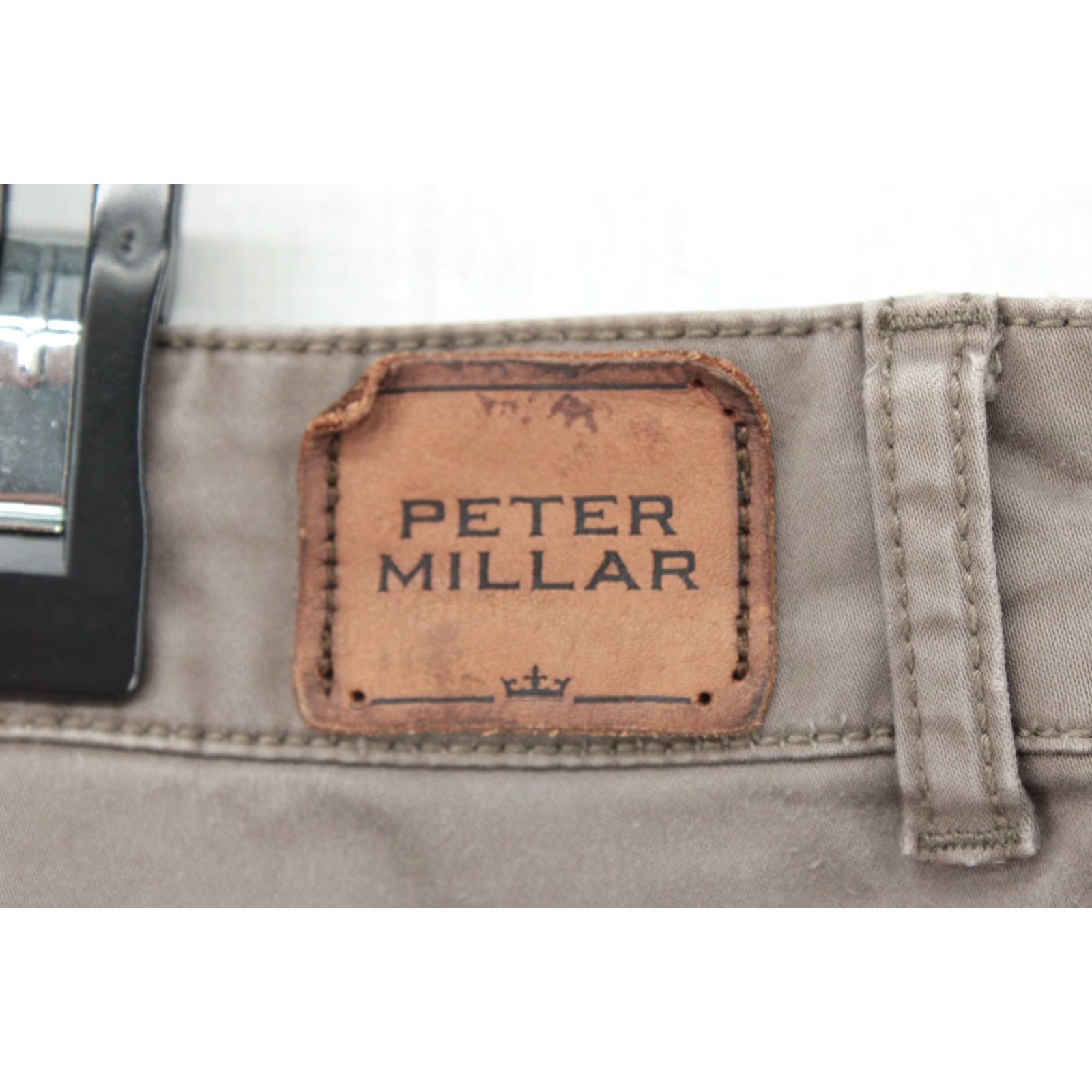 Peter Millar VINTAGE Peter Millar Ultimate Sateen 5-Pocket Pants Men 40 x 33 Brown Stretch Golf Size US 40 / EU 56 - 7 Thumbnail