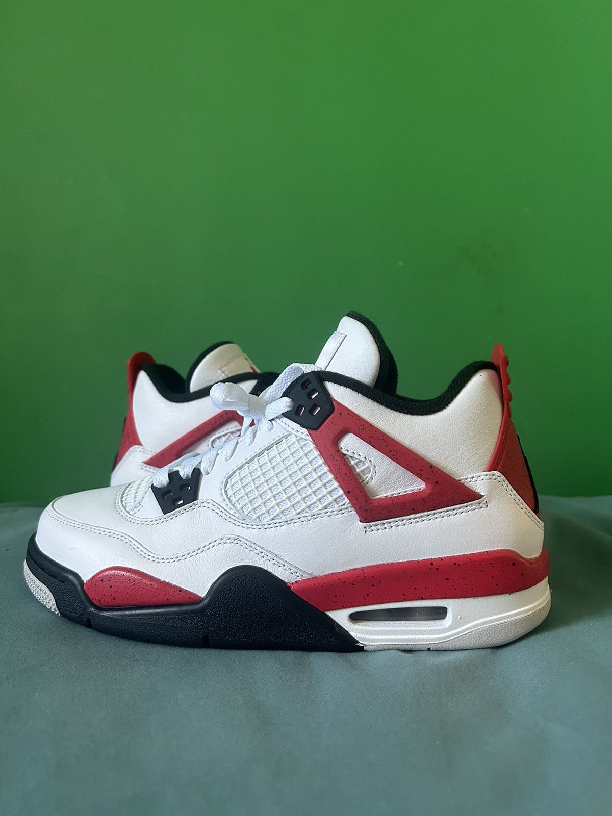Jordan Brand Nike Air Jordan 4 Red Cement 2023 Size US 6 / EU 39 - 1 Thumbnail