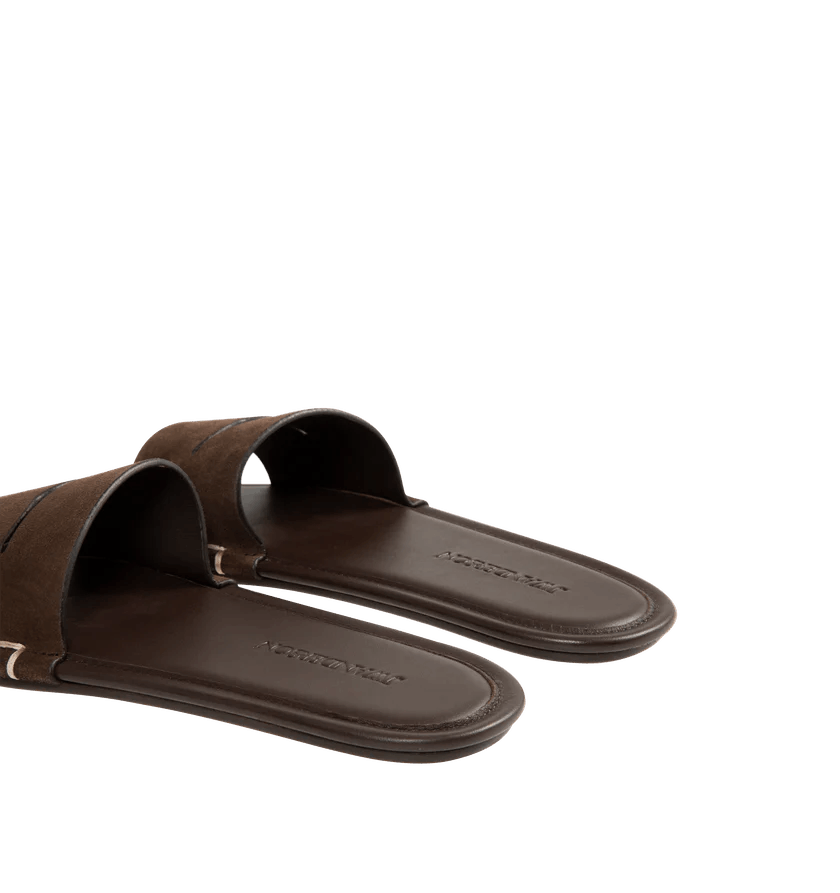 JW Anderson o1h1sh10626 Loafer Slide Sandal in Brown Size US 8 / IT 38 - 3 Thumbnail