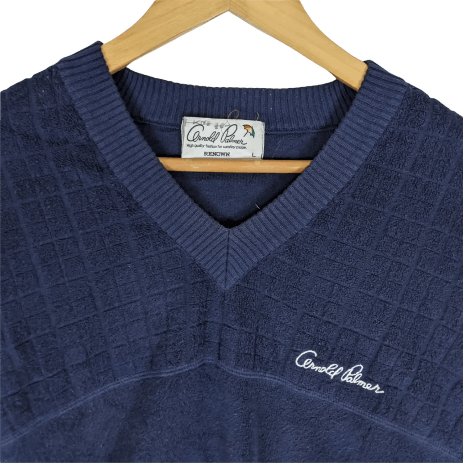 Japanese Brand × Vintage ARNOLD PALMER Sweater Knitwear Jumper Sweatshirt Size US M / EU 48-50 / 2 - 4 Thumbnail