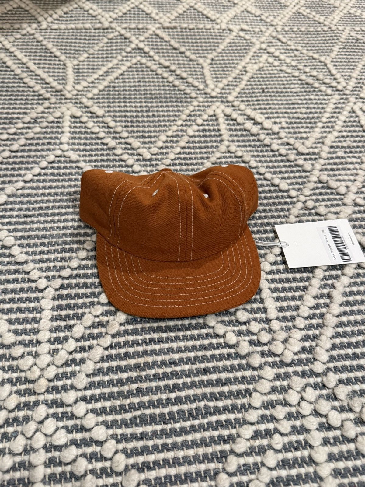 Adsum Burnt orange snapback hat Size ONE SIZE - 1 Thumbnail