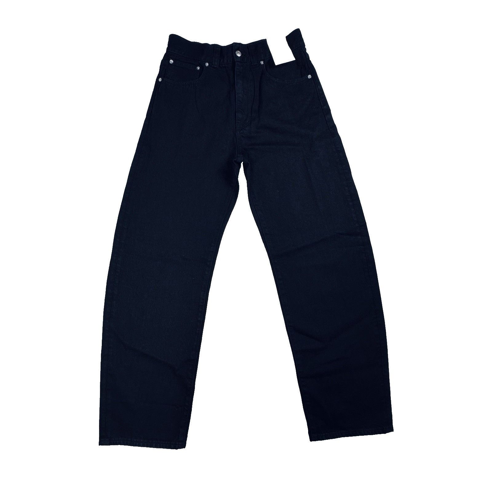 Madewell Madewell The Balloon Jean Black 27 High Rise Rigid Denim NWT Size 27" / US 4 / IT 40 - 1 Thumbnail