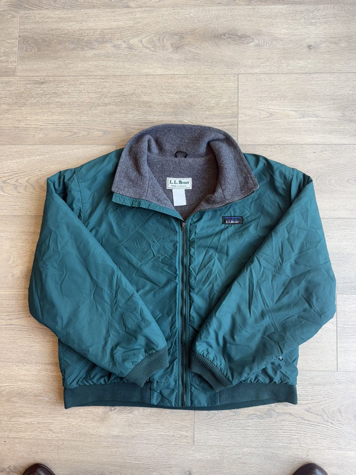 L.L. Bean Vintage 90s L.L. Bean Warm Up Jacket Size US M / EU 48-50 / 2 - 1 Thumbnail