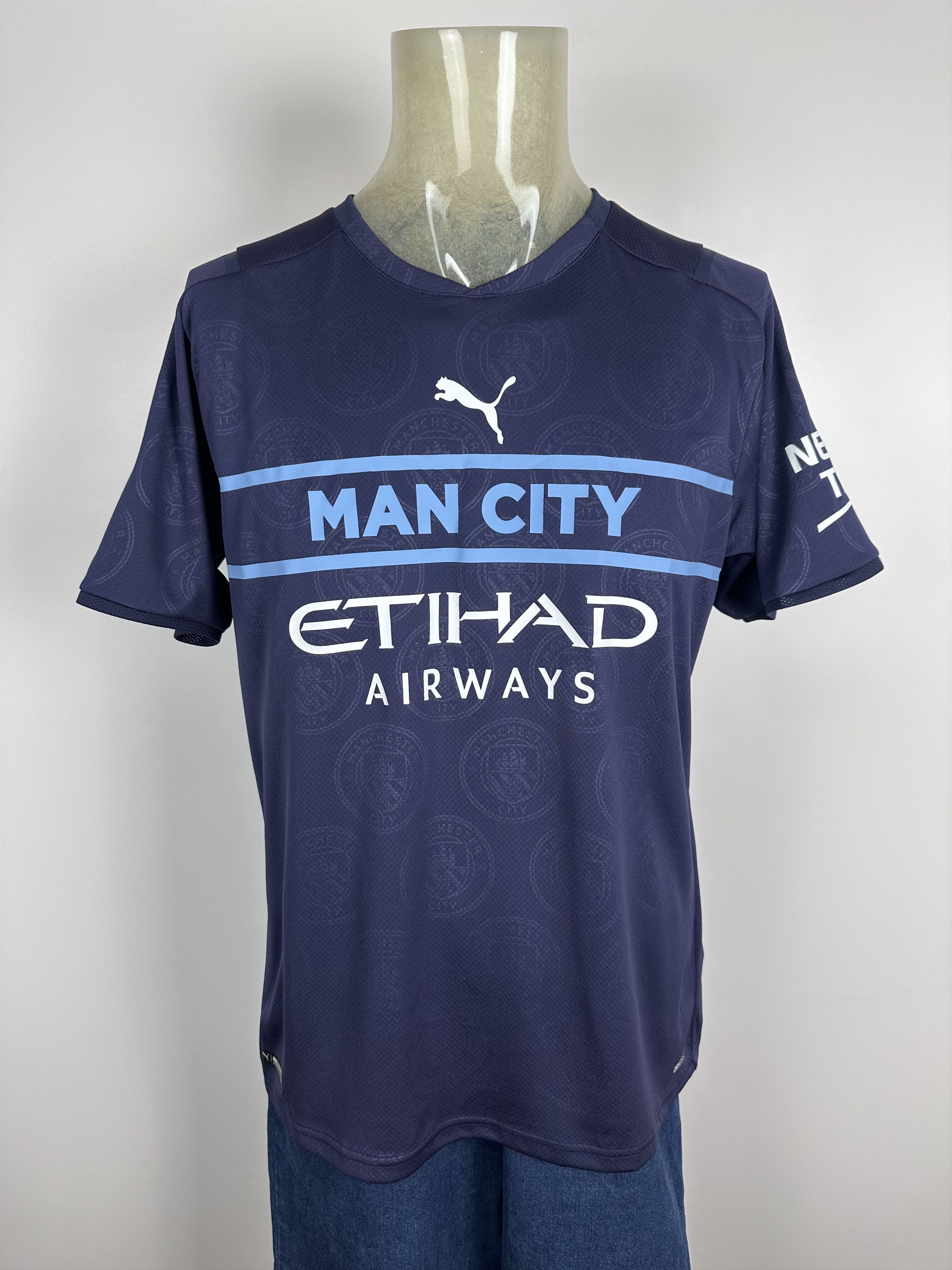 Puma MANCHESTER CITY 2021 SOCCER SHIRT JERSEY Puma #11 ZINCHENKO Size US L / EU 52-54 / 3 - 4 Thumbnail