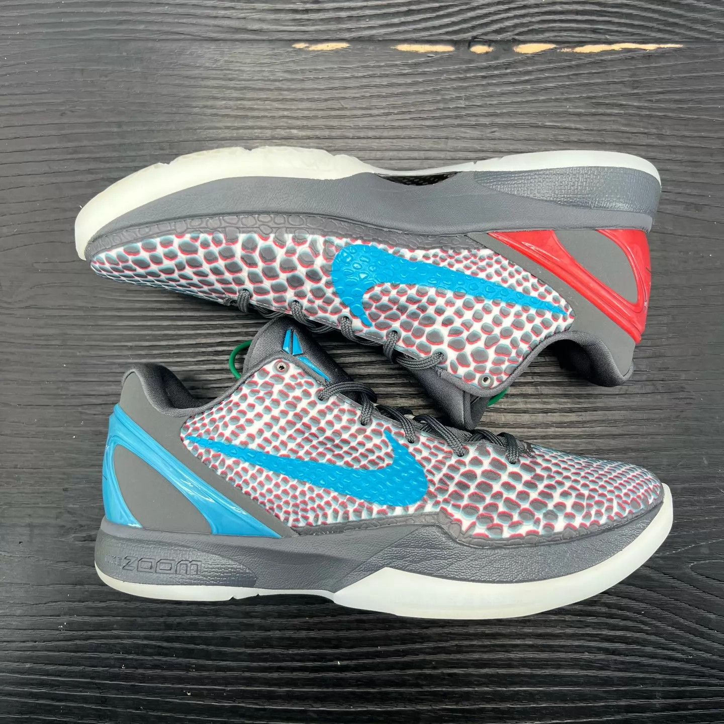 Nike ZK6 All-Star Red & Blue Size 44 Near Mint With Box Size US 10 / EU 43 - 3 Thumbnail