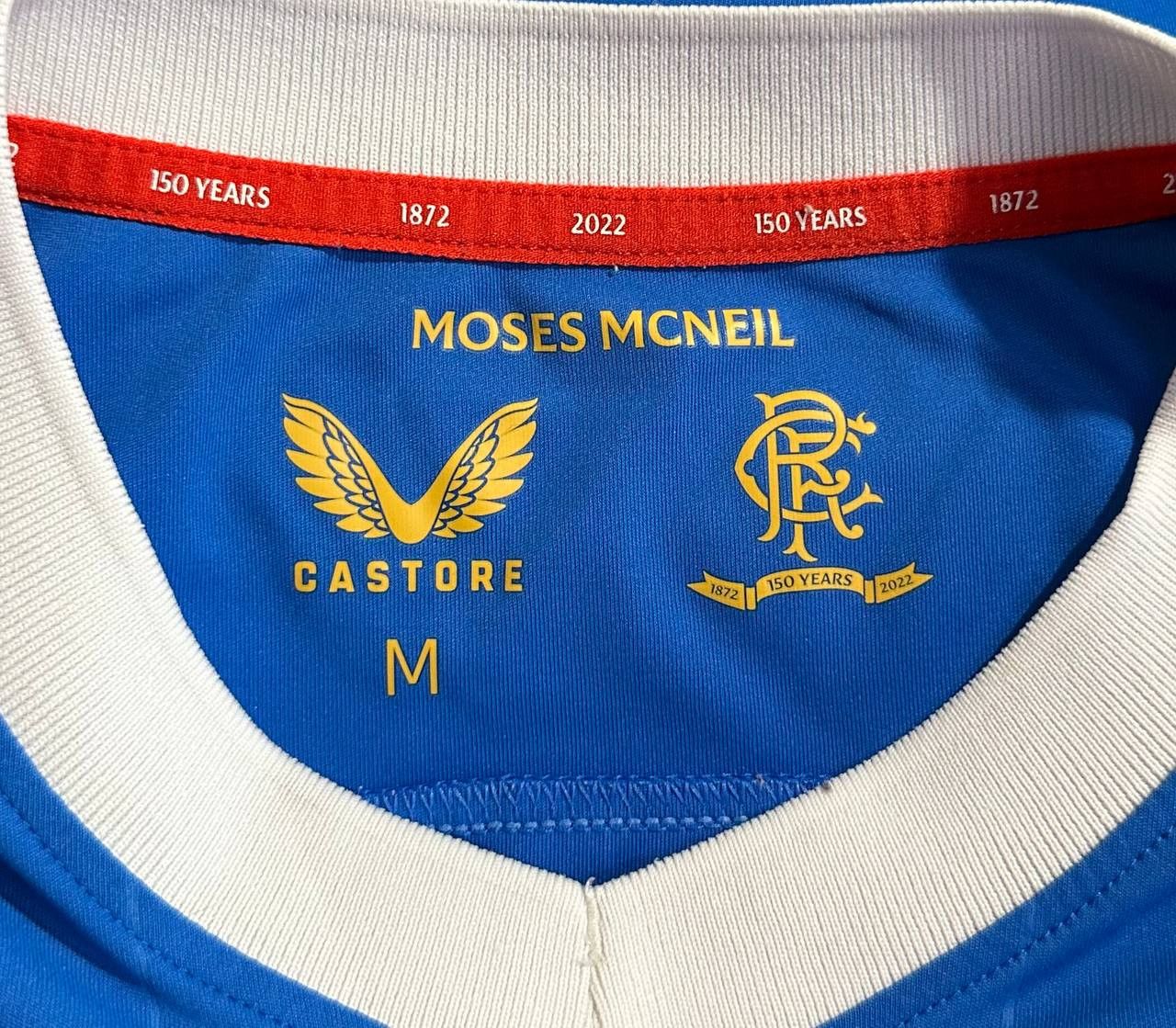 Castore Glasgow Rangers home 2021 2022 Castore football shirt jersey Size US M / EU 48-50 / 2 - 10 Thumbnail