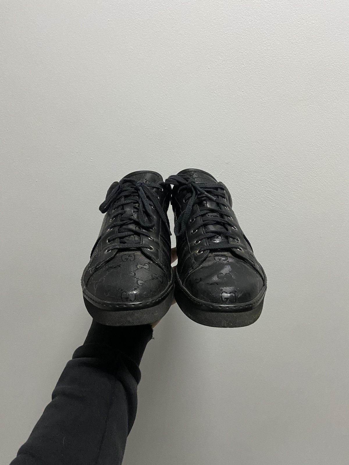 Vintage Gucci low sneakers Imprime guccissima vintage monogram Size US 9.5 / EU 42-43 - 3 Thumbnail