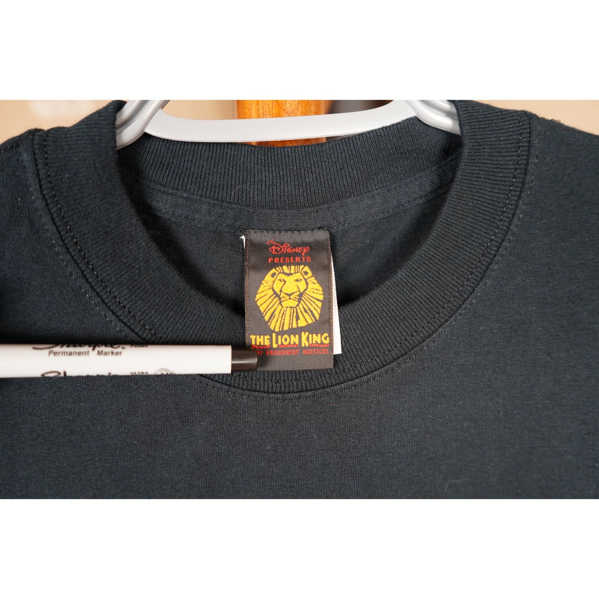 Disney Lion King Tshirt Black Men's S New York #448 Size US S / EU 44-46 / 1 - 4 Thumbnail