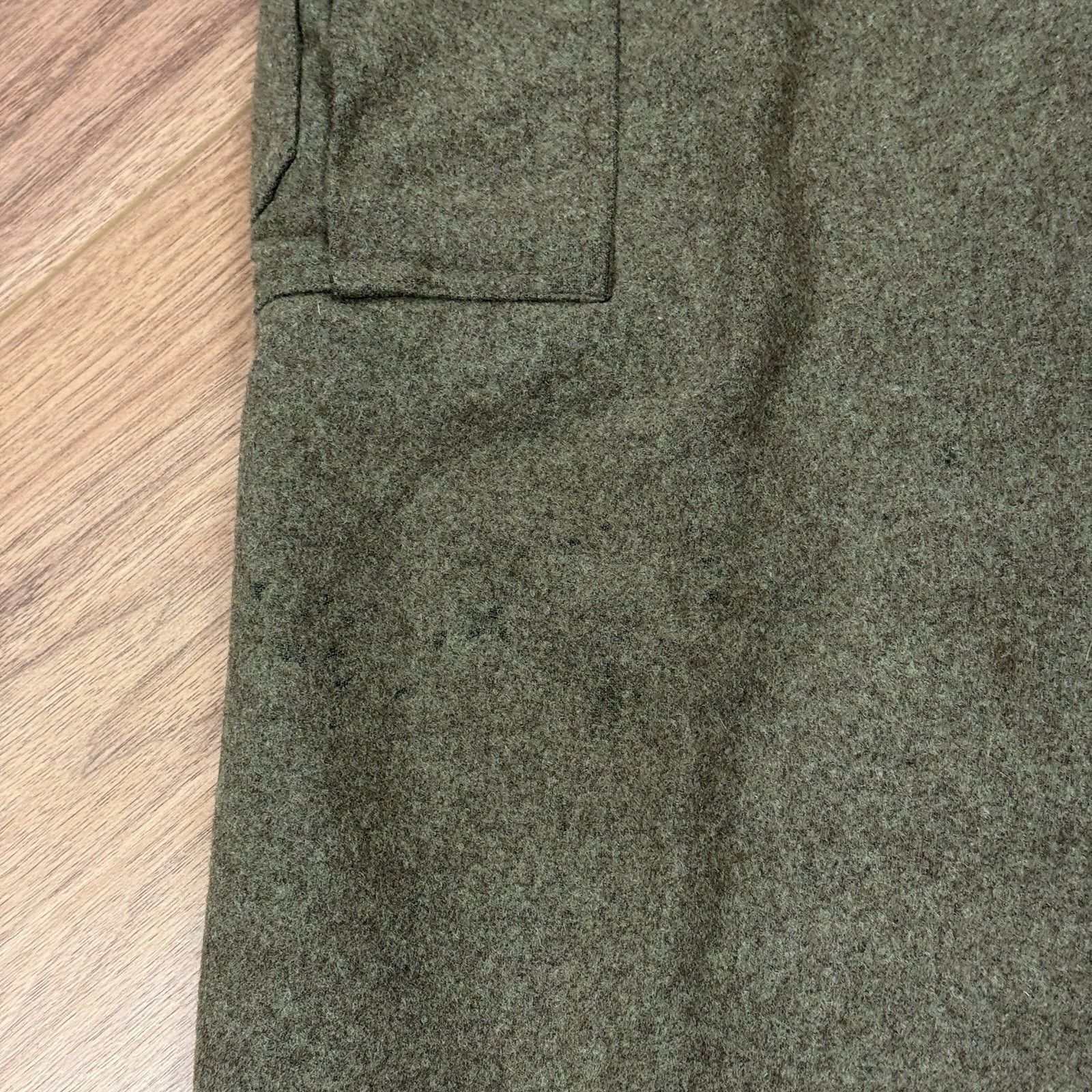 Vintage Vintage Sportra Arnstorf 100% Wool Pants Heavyweight 38x28.5 Size US 38 / EU 54 - 4 Thumbnail