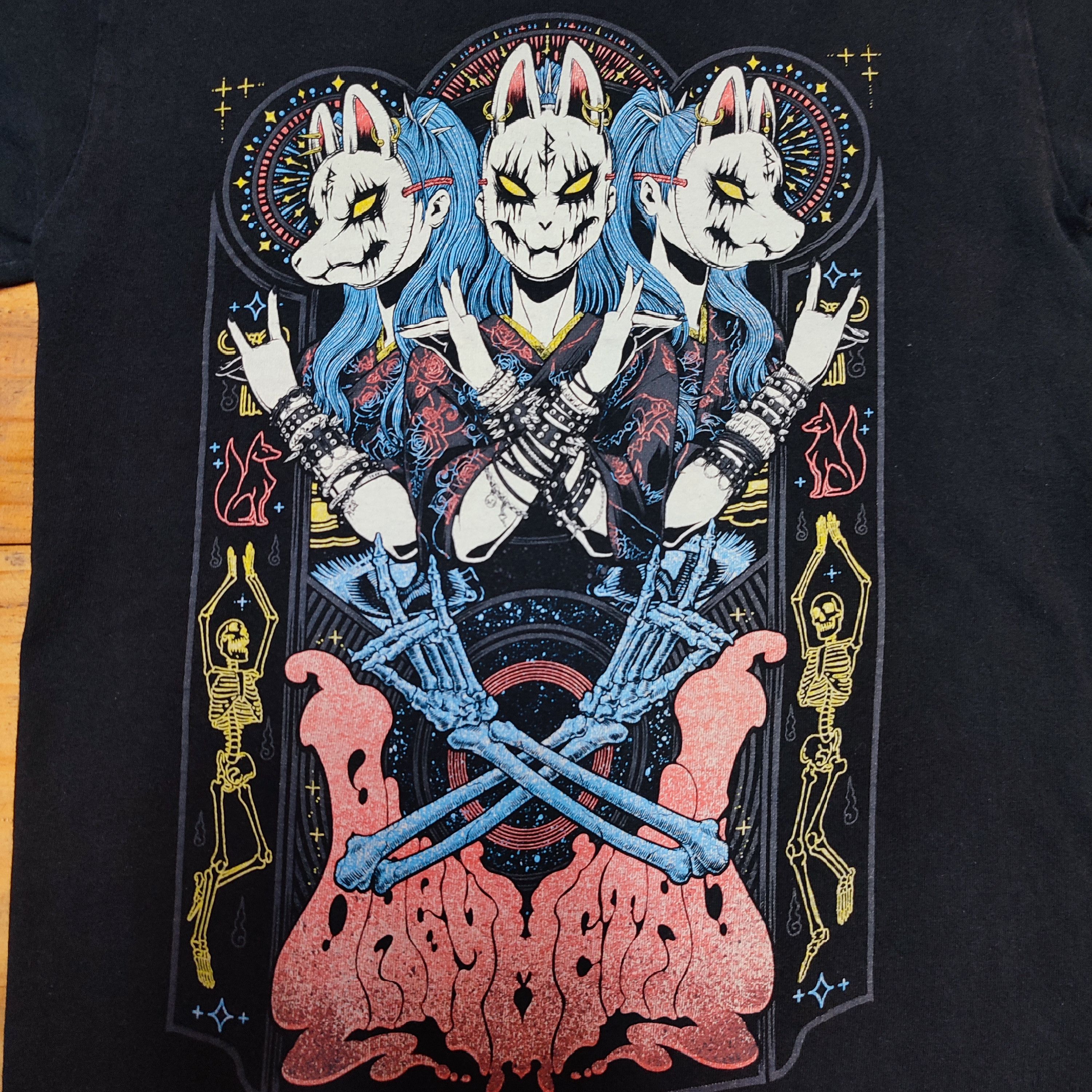 Band Tees × Vintage BABY METAL T SHIRT Size US S / EU 44-46 / 1 - 3 Thumbnail