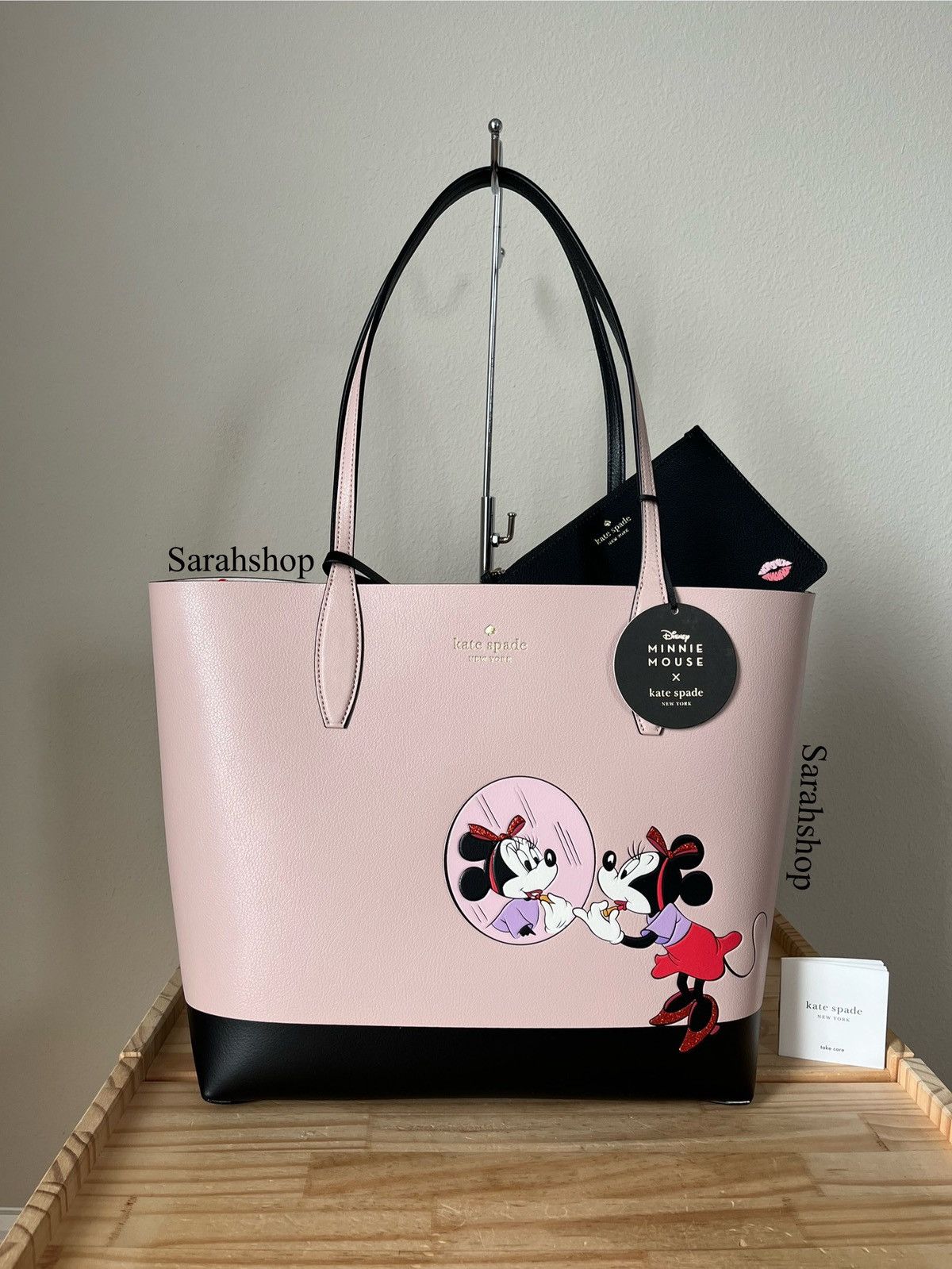 Kate Spade Kate Spade Minnie Mouse Large Reversible Tote Set Size ONE SIZE - 14 Thumbnail