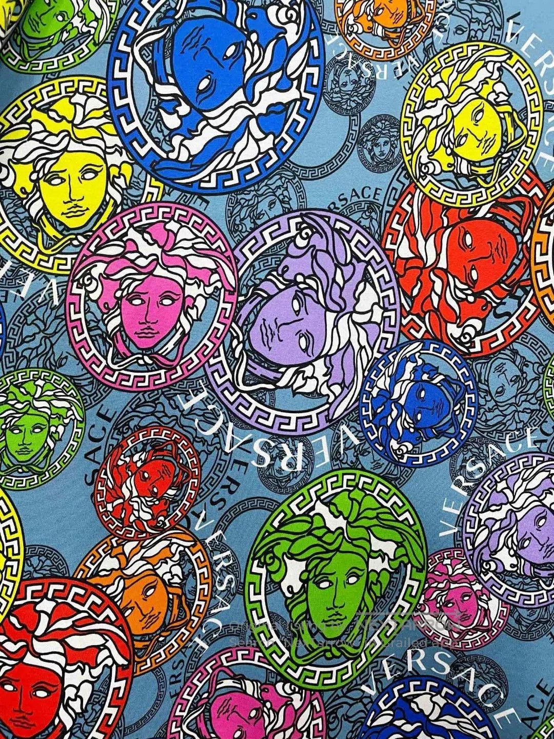 Versace VERSACE Cotton Short Sleeve T-Shirt. Size US S / EU 44-46 / 1 - 3 Thumbnail
