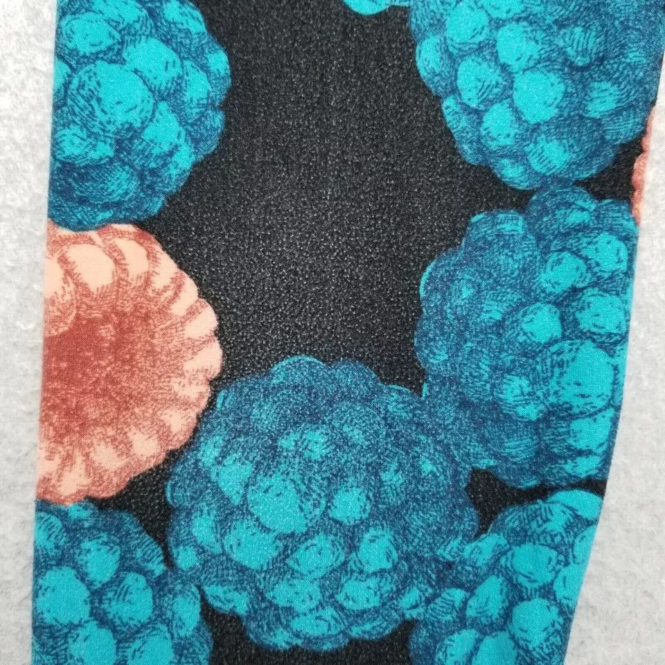 Other Lularoe Yoga Pants Womens One Size Floral Activewear Size 25" / US 0 / IT 36 - 2 Thumbnail