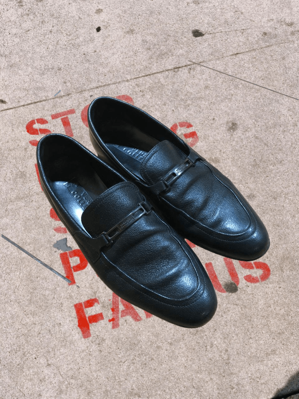 Versace VERSACE COLLECTION LOAFERS SHOES SIZE 42 MENS Size US 9 / EU 42 - 1 Thumbnail
