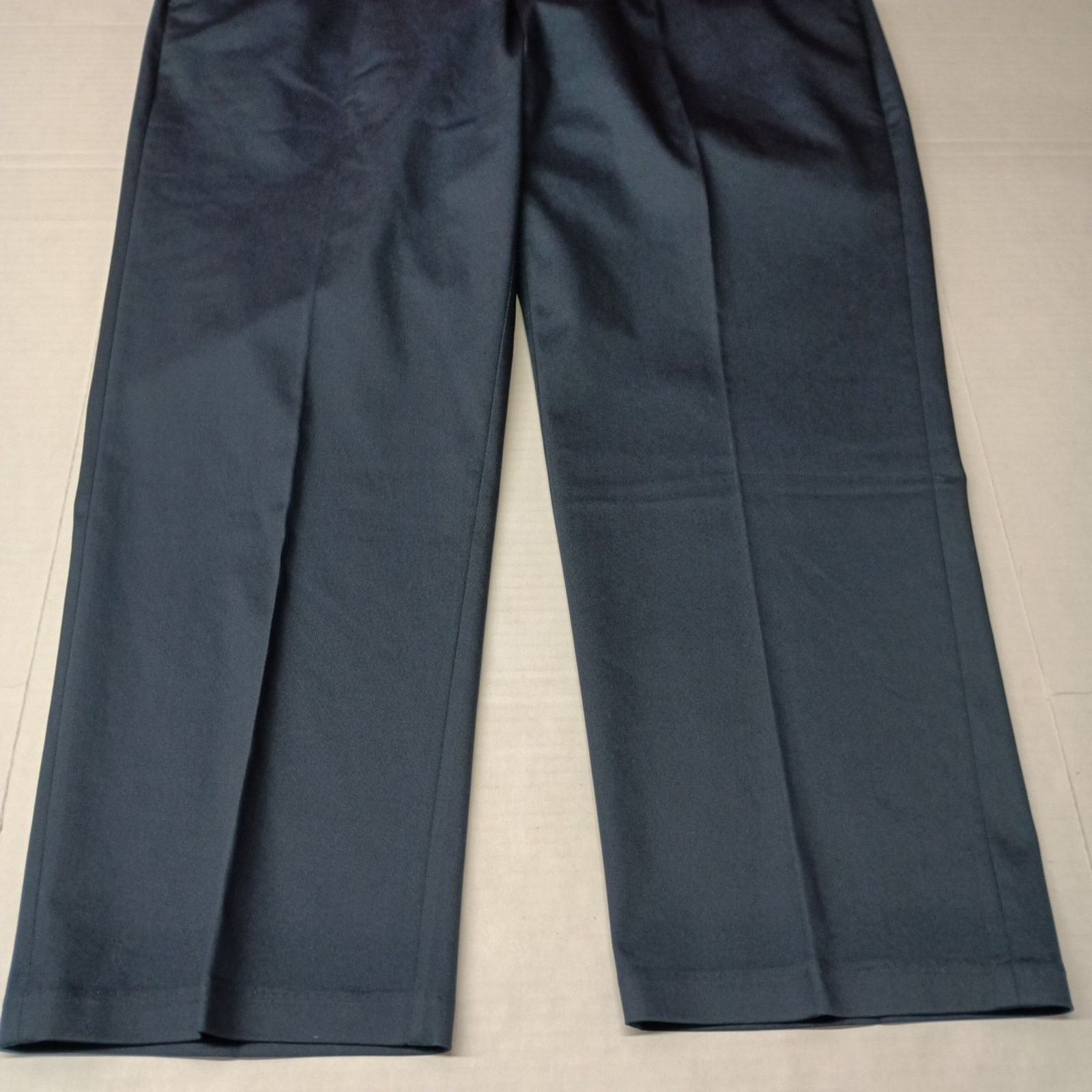 Haggar Haggar Premium Iron Free Khakis Men's 44x30 Blue Classic Fit Size US 44 / EU 60 - 3 Thumbnail