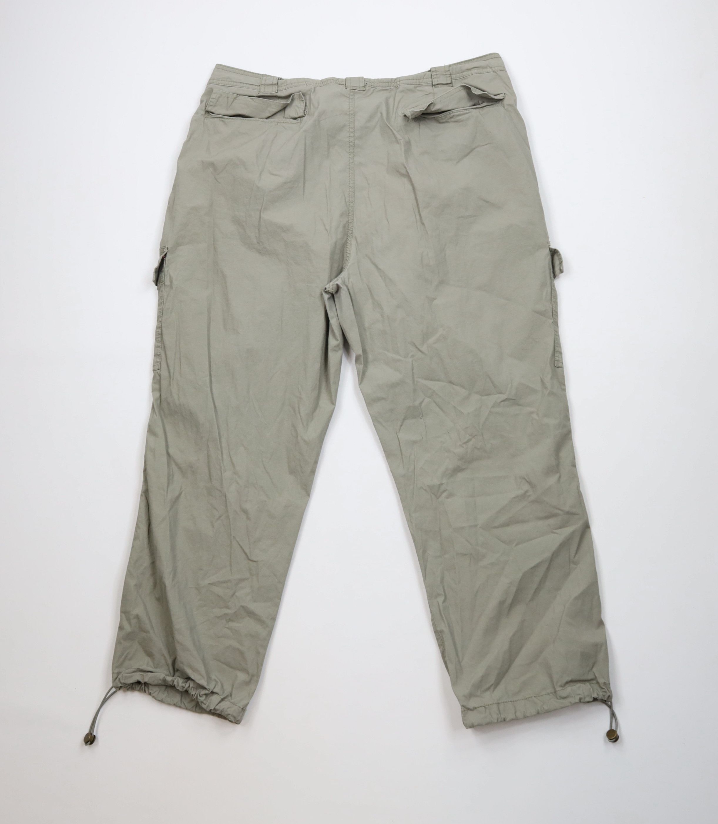 DKNY Vintage Y2K DKNY Adjustable Wide Leg Joggers Cargo Pants Size US 38 / EU 54 - 8 Thumbnail