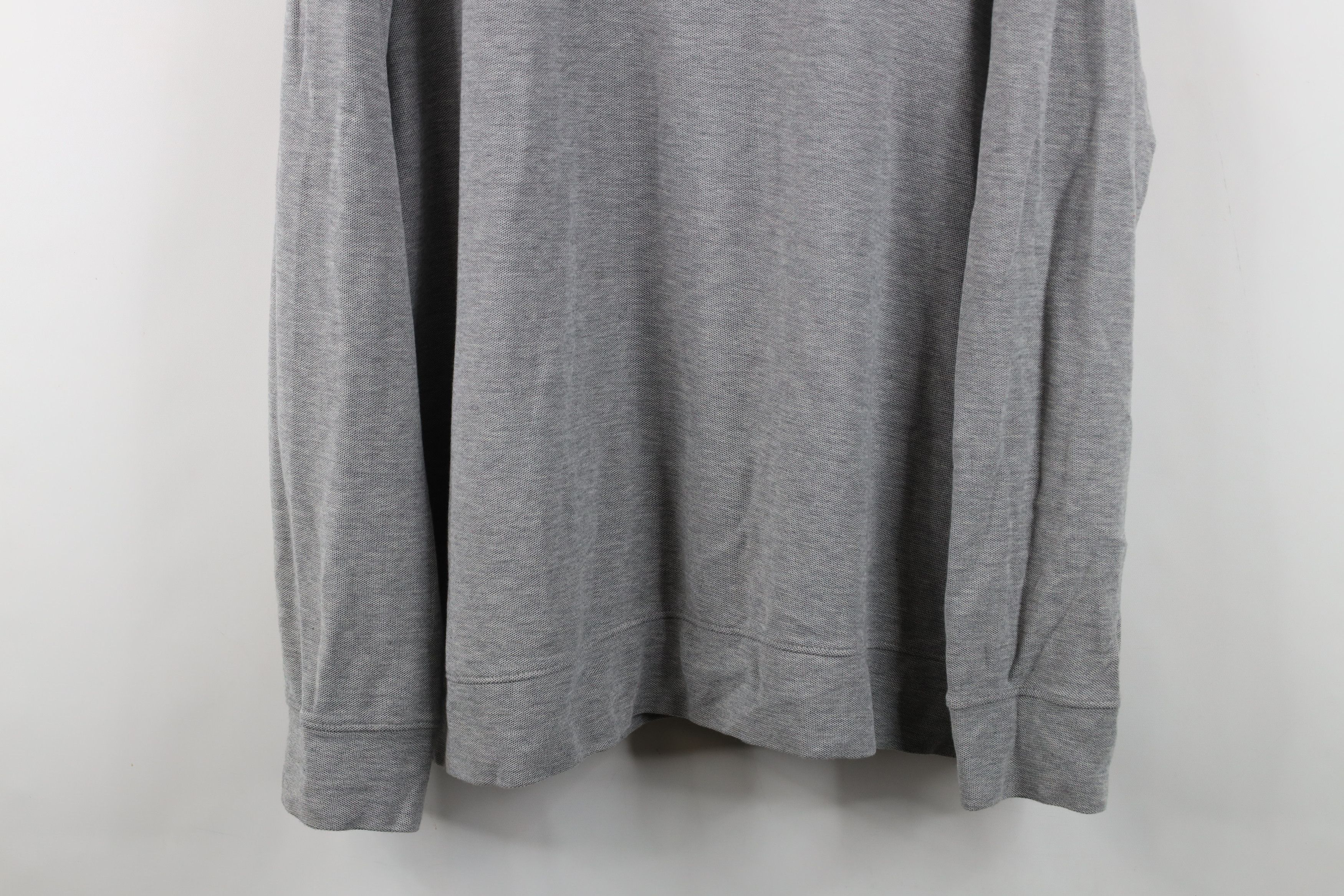 Vineyard Vines Vineyard Vines Cotton Knit Half Zip Pullover Sweater Gray Size US XL / EU 56 / 4 - 3 Thumbnail